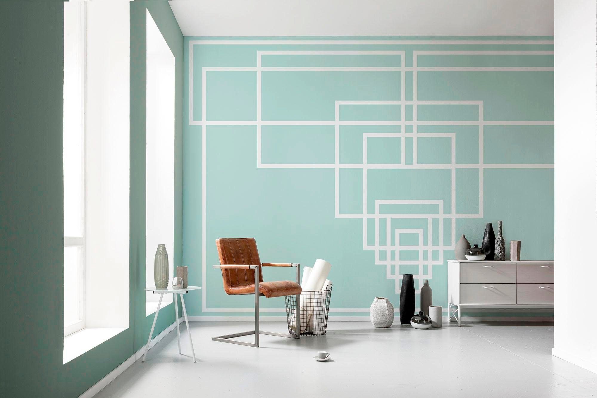Komar Vliesbehang Mills board Ce Woonkamer, slaapkamer (1 stuk)