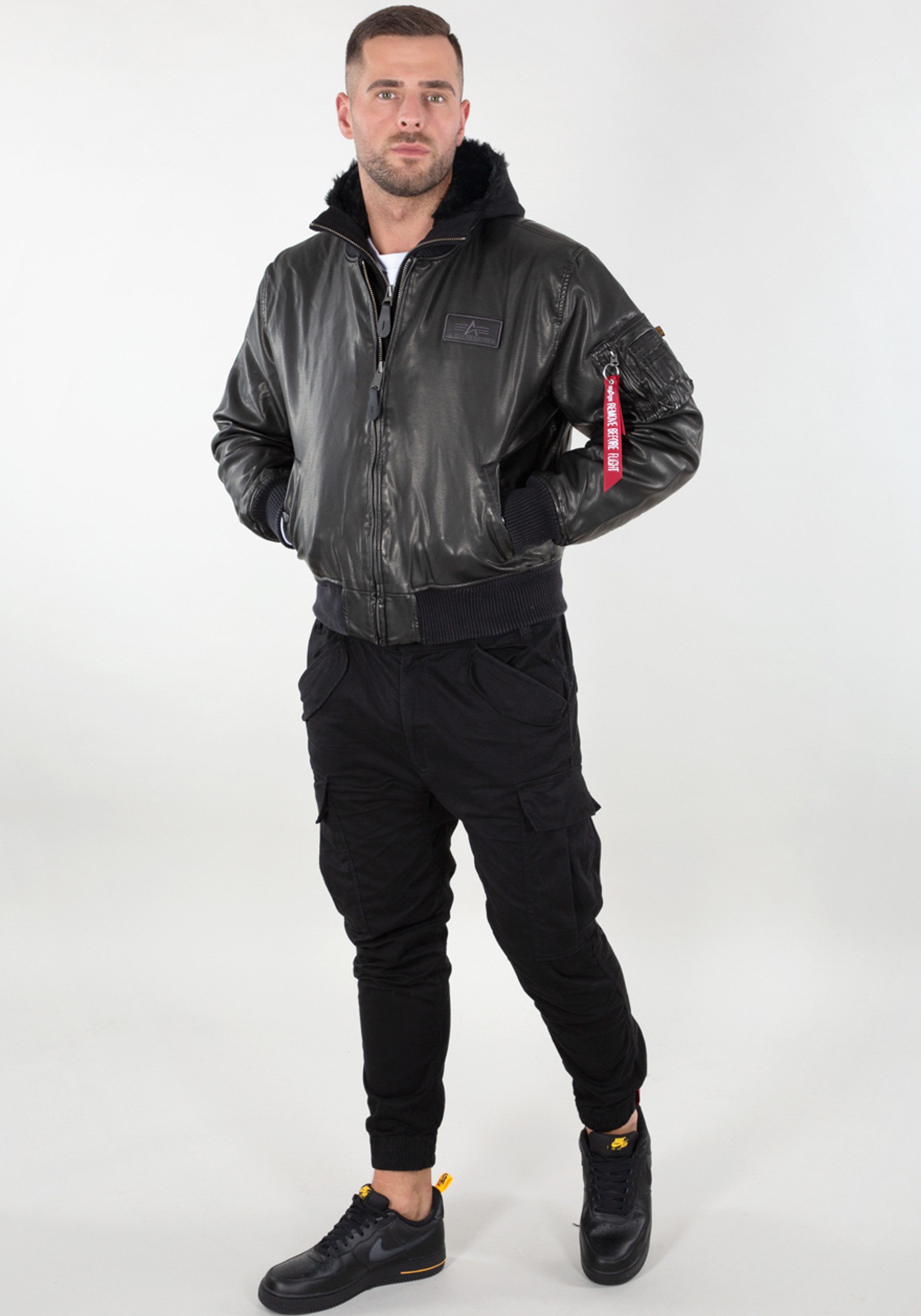 Alpha Industries Leren jack Alpha Industries Men - Leather & Vegan Jackets