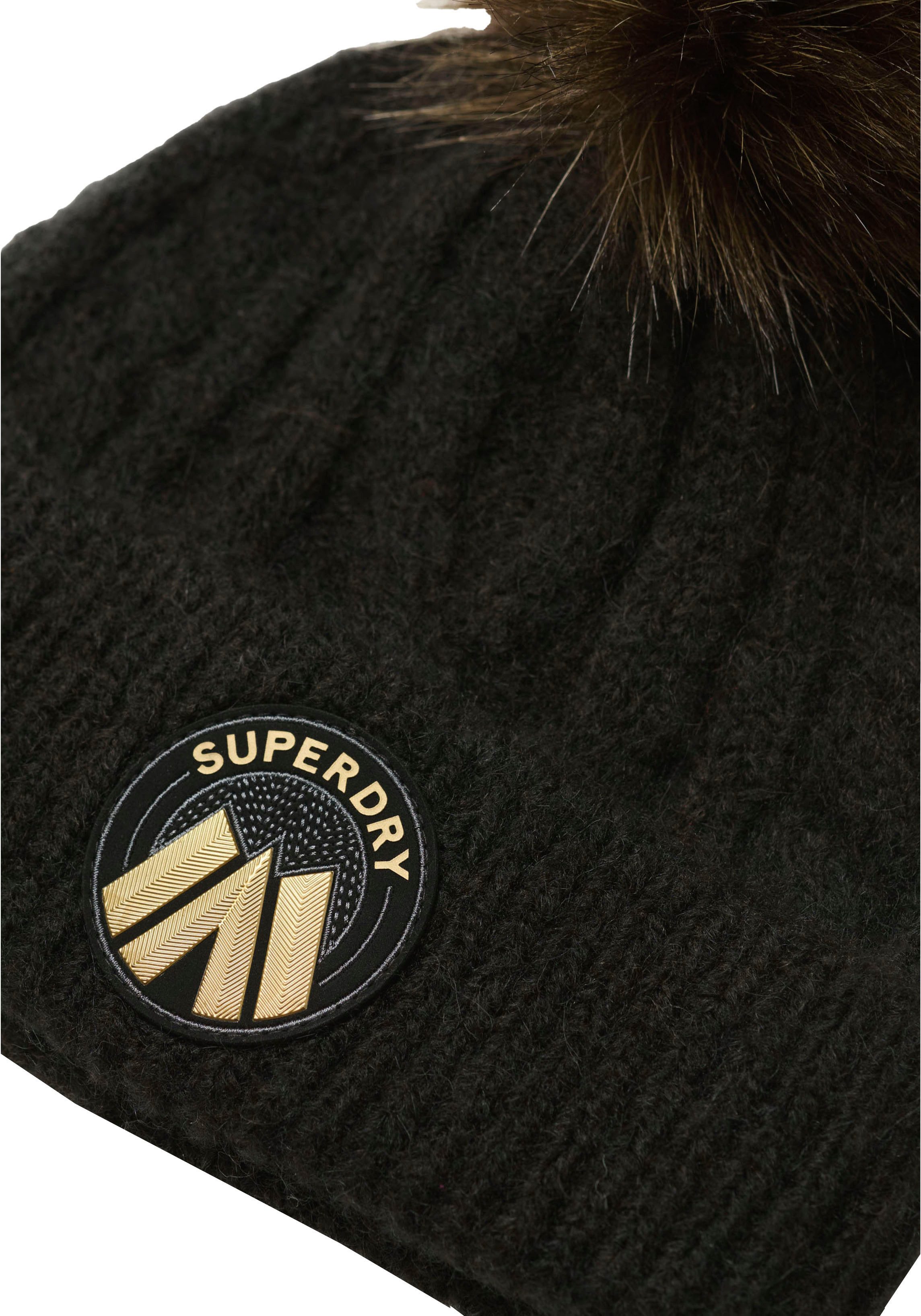Superdry Beanie CABLE LUXE KNIT BEANIE HAT