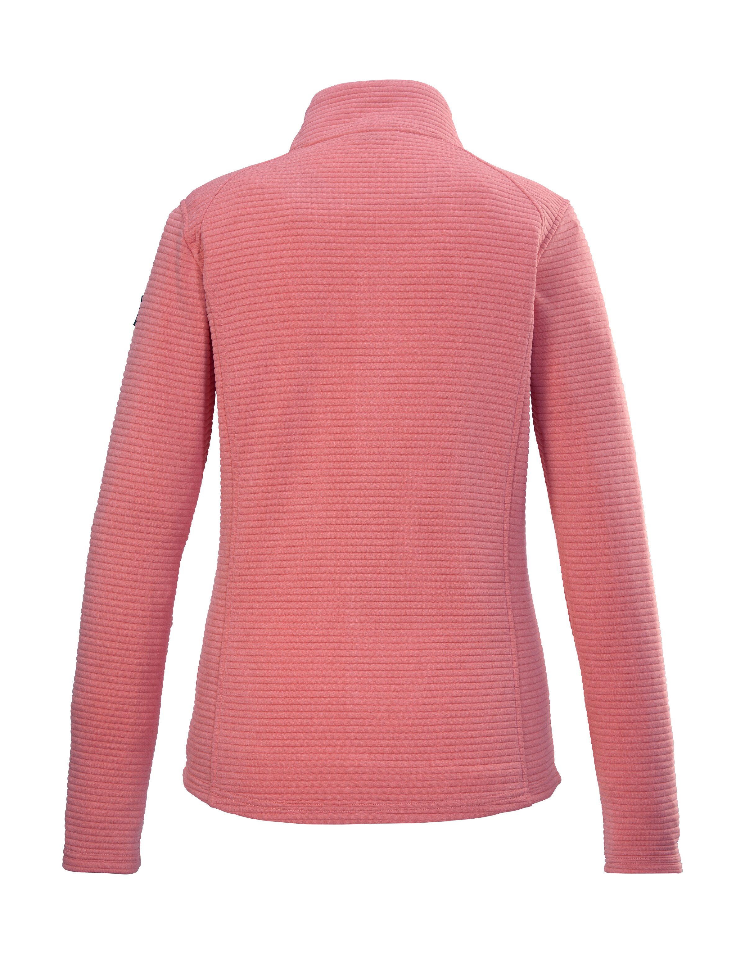 Killtec Vest KOS 24 WMN FLX JCKT Comfortabele damesjack, gerecycled materiaal, kinbescherming, zijzakken