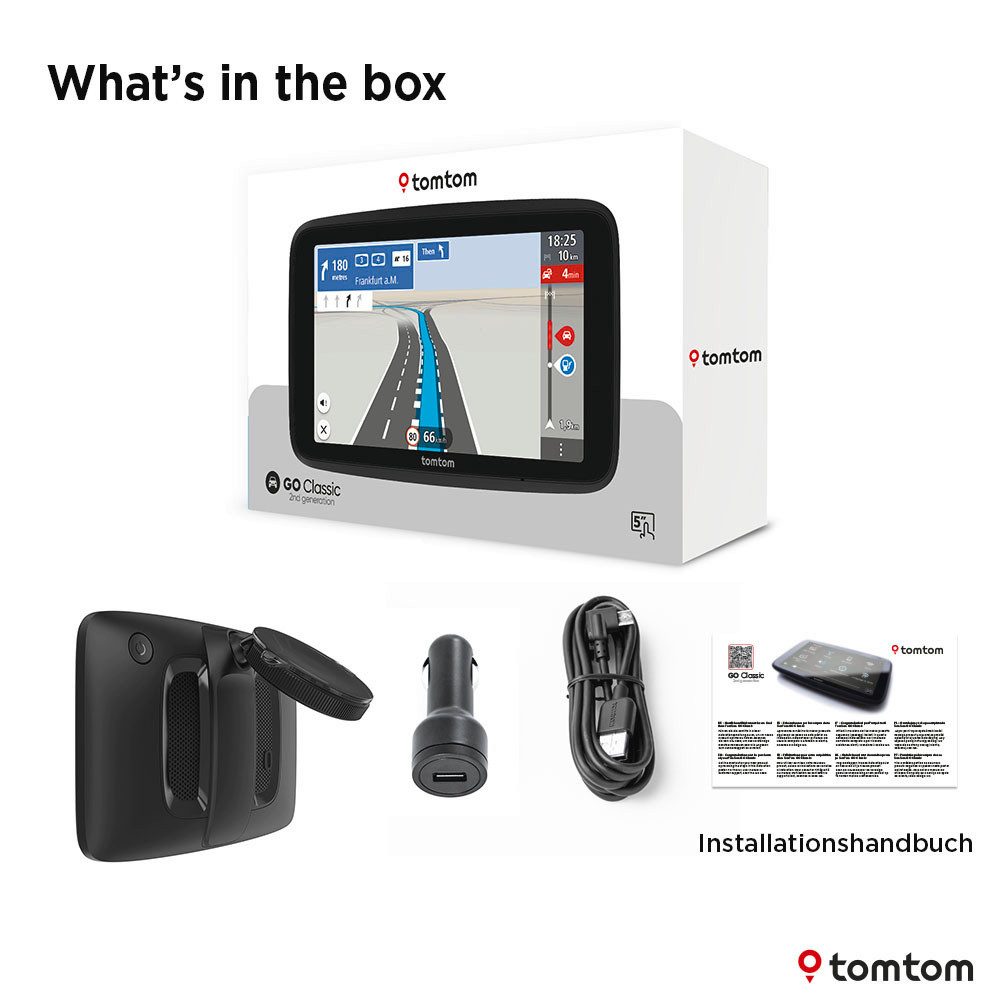 TomTom Navigatiesysteem voor personenauto's GO Classic 5 inch (2e generatie)
