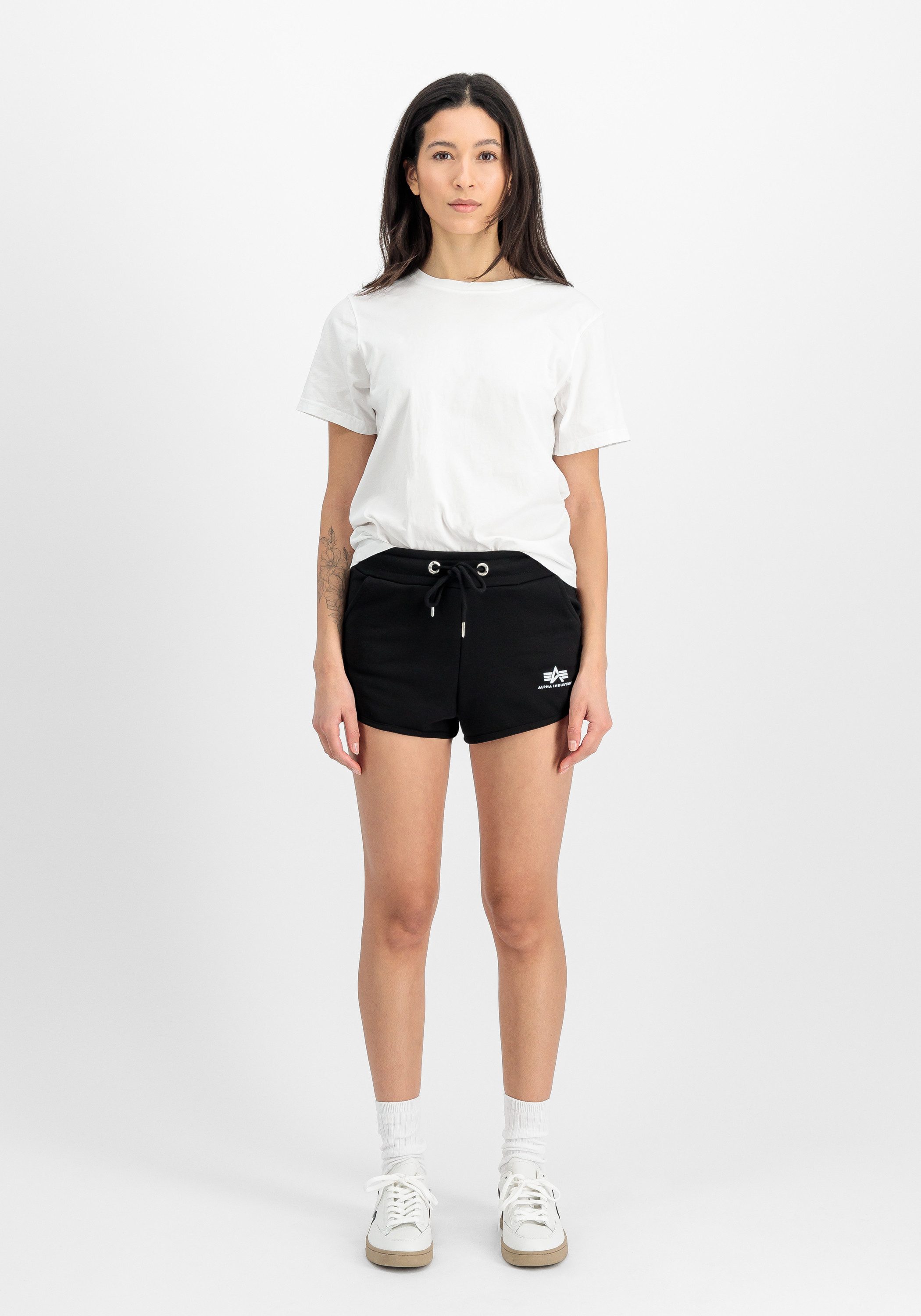 Alpha Industries Sweatshort Alpha Industries Women - Shorts Basic Short Small Logo Wmn