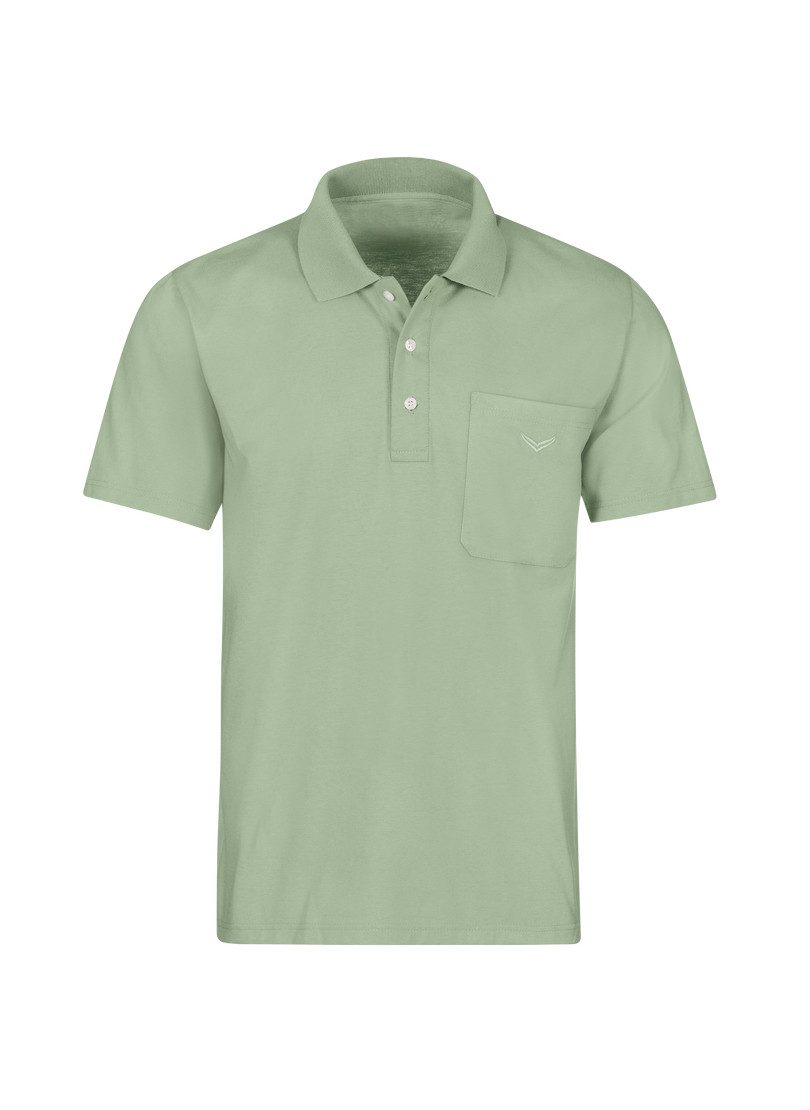 Trigema Poloshirt TRIGEMA Poloshirt (1-delig)