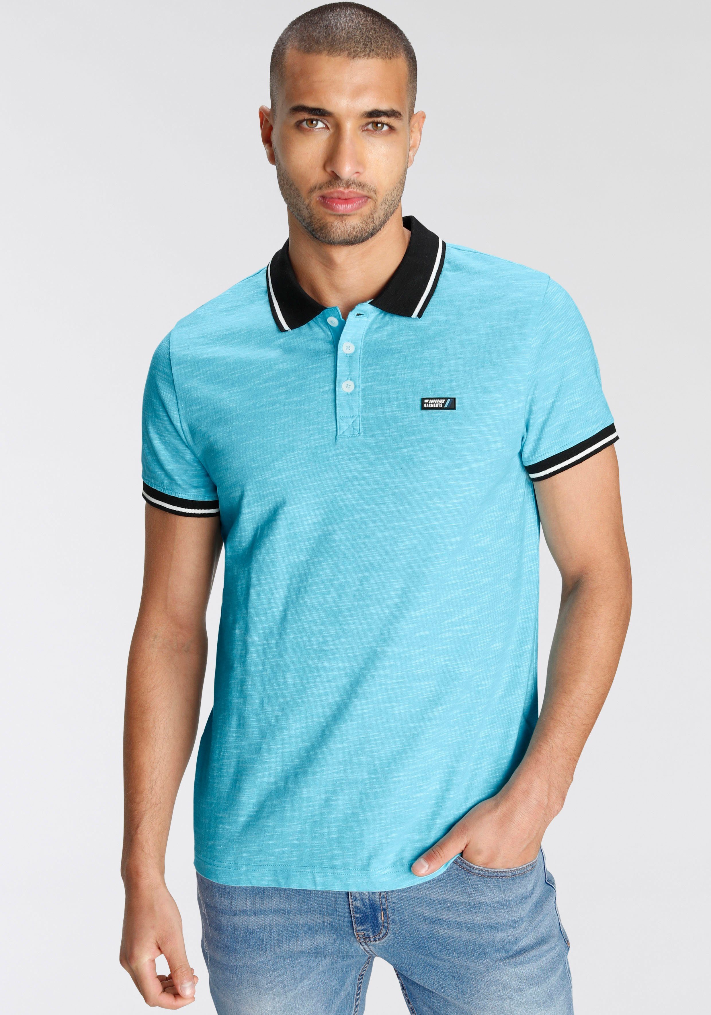 AJC Poloshirt Korte mouwen, smal gesneden, polokraag, ideaal voor sporten
