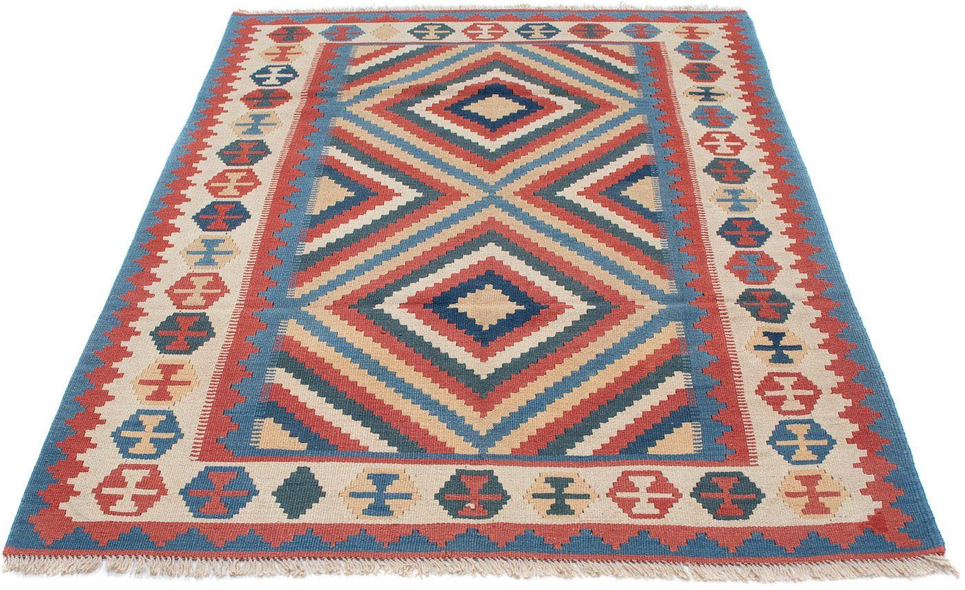 morgenland Wollen kleed Kelim Fars geheel gedessineerd 174 x 115 cm Omkeerbaar tapijt