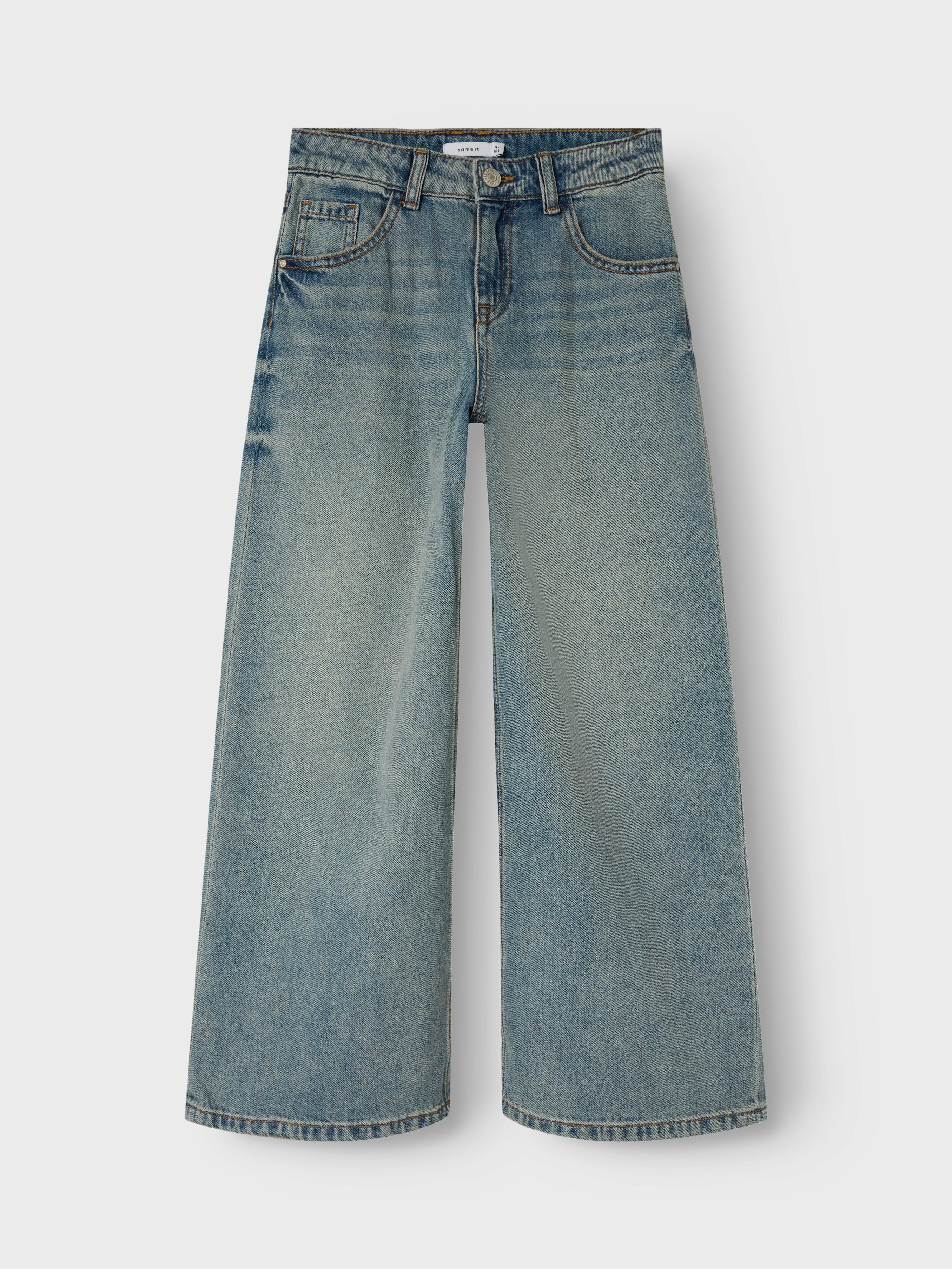 Name It Wijde jeans NKFBELLA SKATER XWIDE JEANS 3111-ZA NOOS