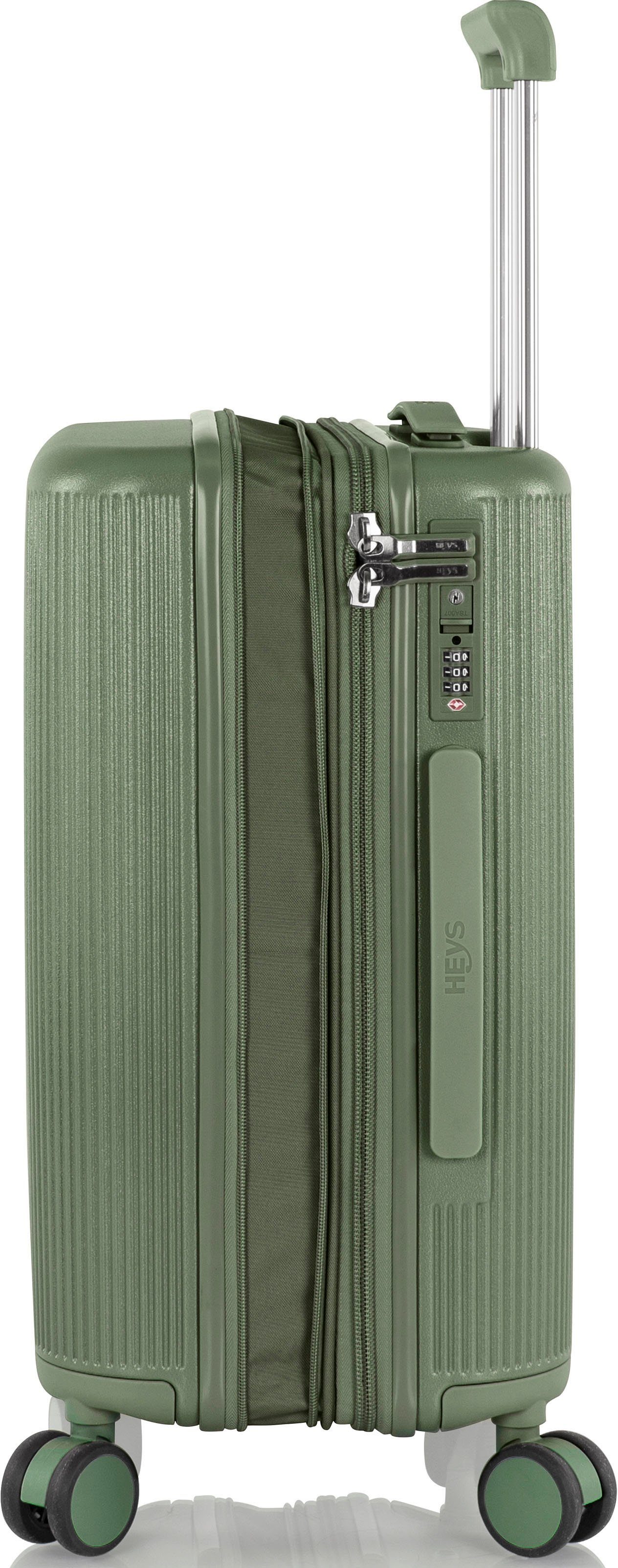 Heys Hardshell-trolley Earthtone, verschillende maten en kleuren Heys x Joachim Llambi reisbagage TSA-slot volumevergroting