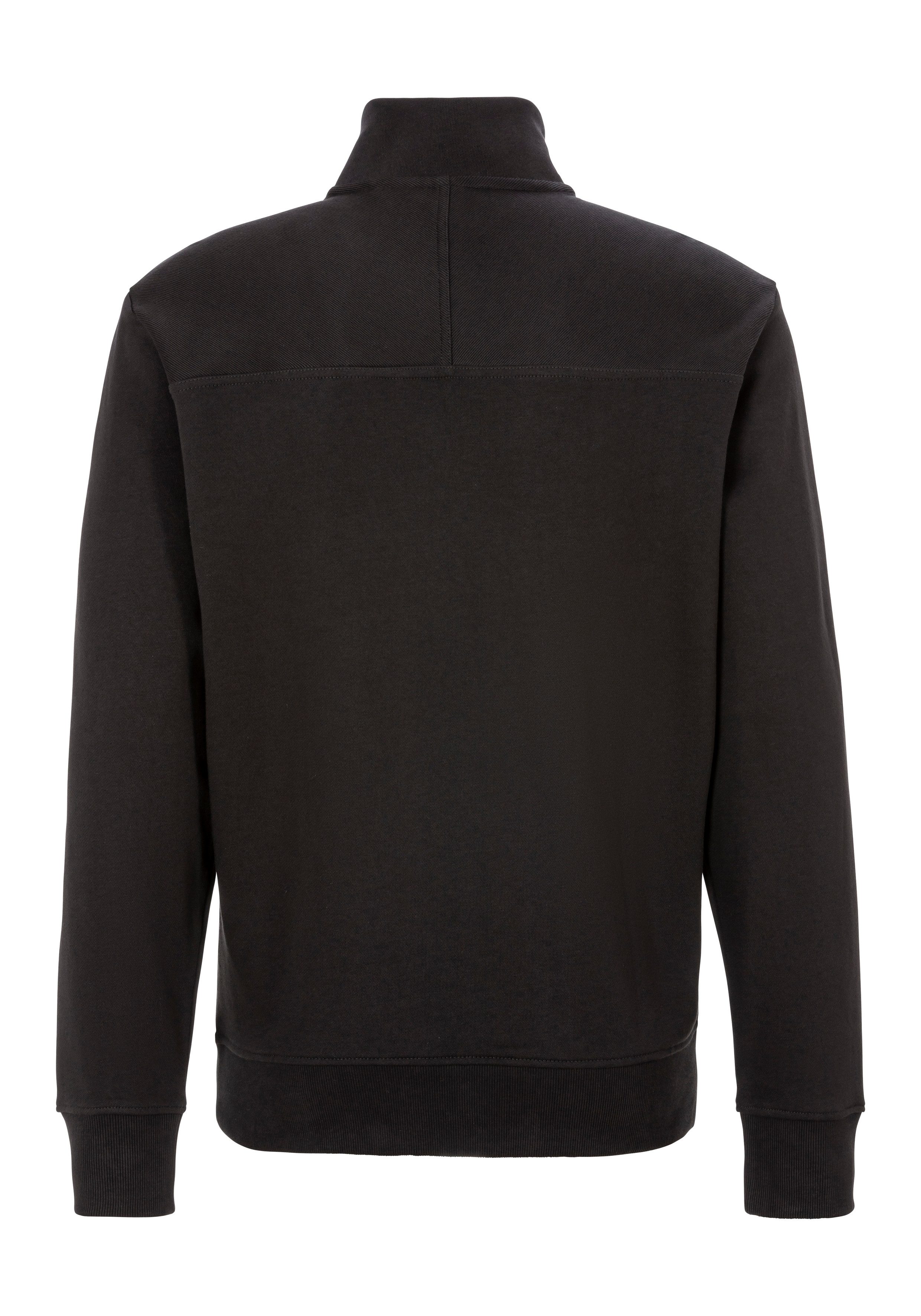 Boss Orange Sweatshirt Ze_Courduroy met opstaande kraag