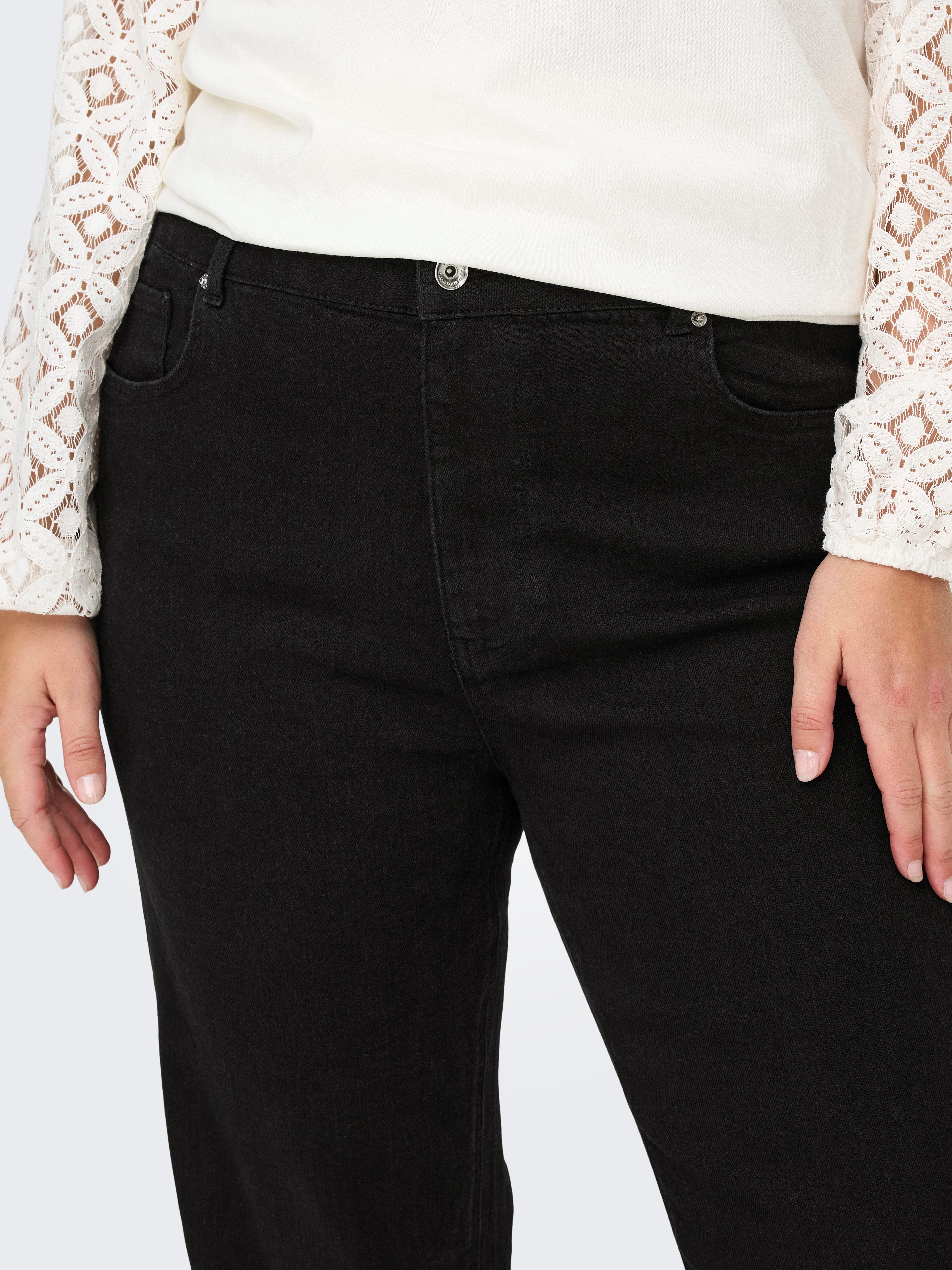 ONLY CARMAKOMA Straight jeans CARCRUZ EX HW STRAIGHT DNM PIMBOX BF