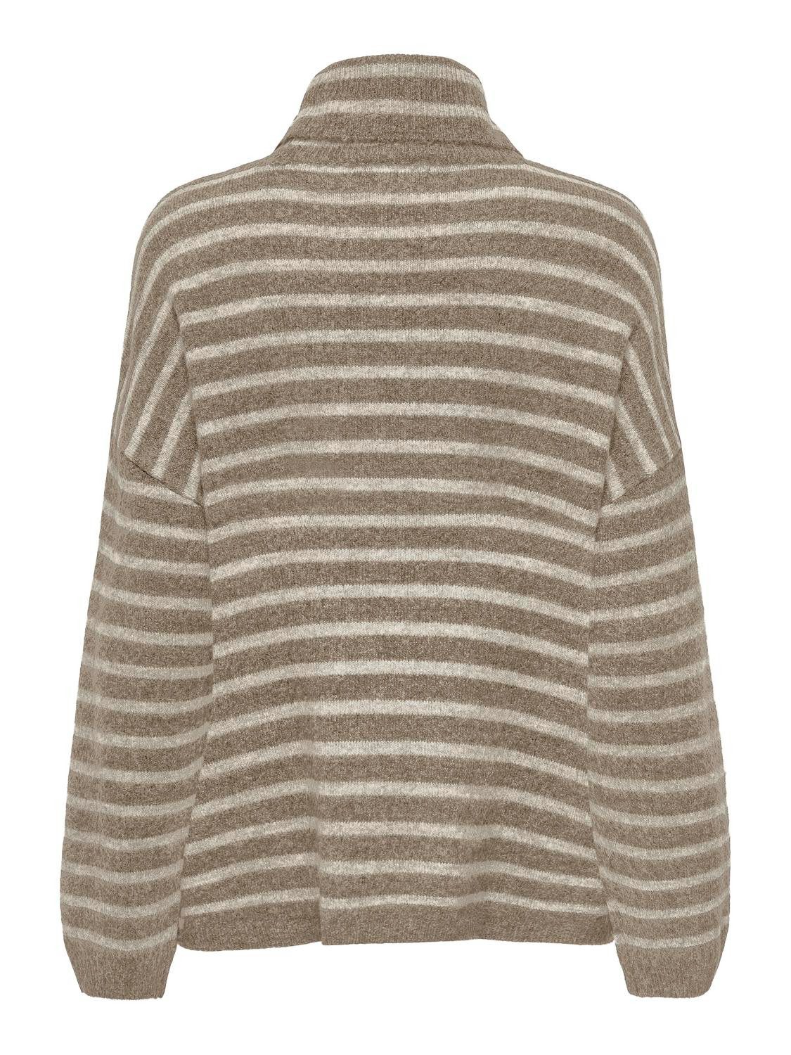 Only Coltrui ONLTALIO LS STRIPE ROLLNECK BF KNT