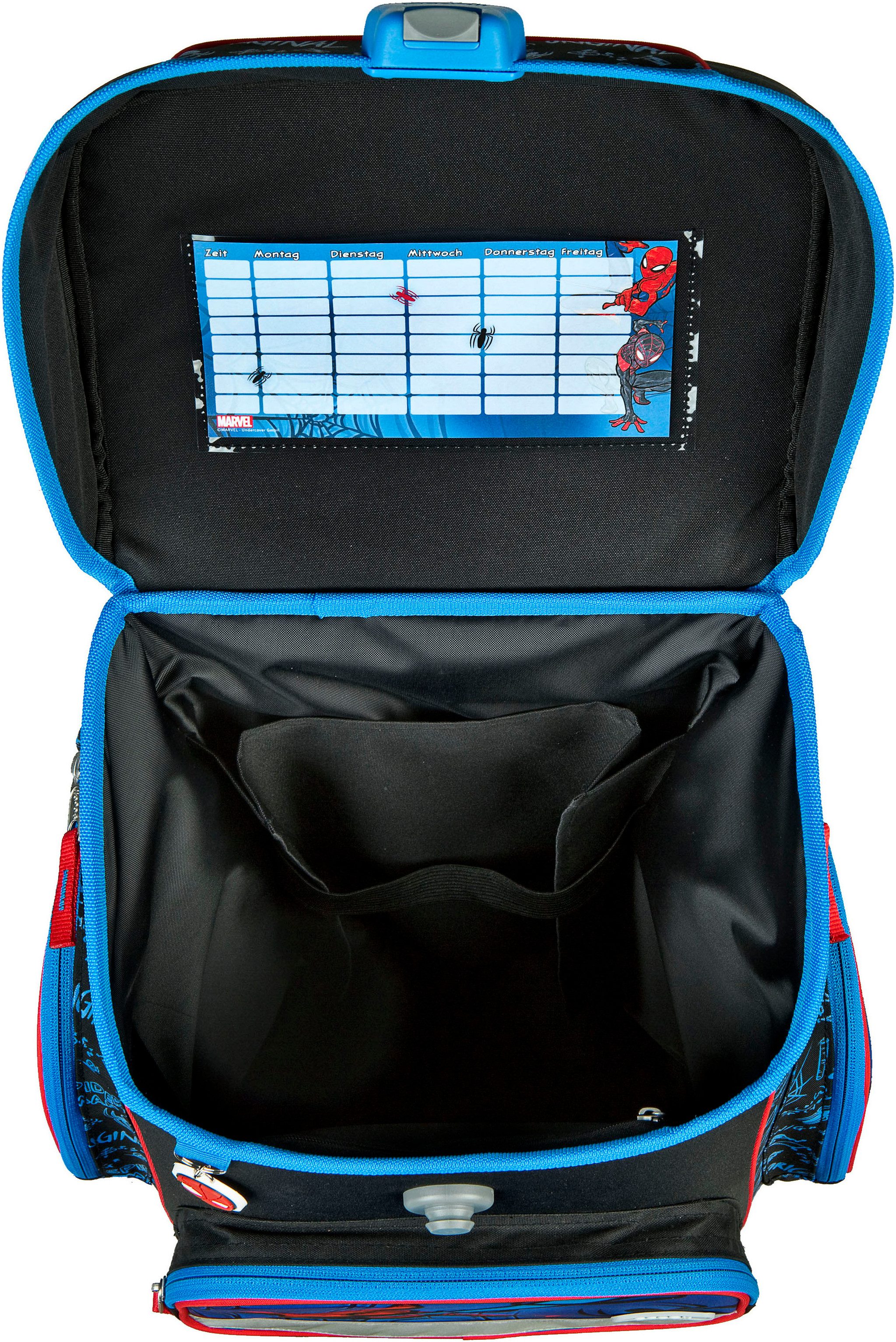 Scooli Schooltas EasyFit, Spider-Man (set, 5-delig)