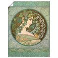 artland artprint klimop, 1901 in vele afmetingen  productsoorten -artprint op linnen, poster, muursticker - wandfolie ook geschikt voor de badkamer (1 stuk) groen