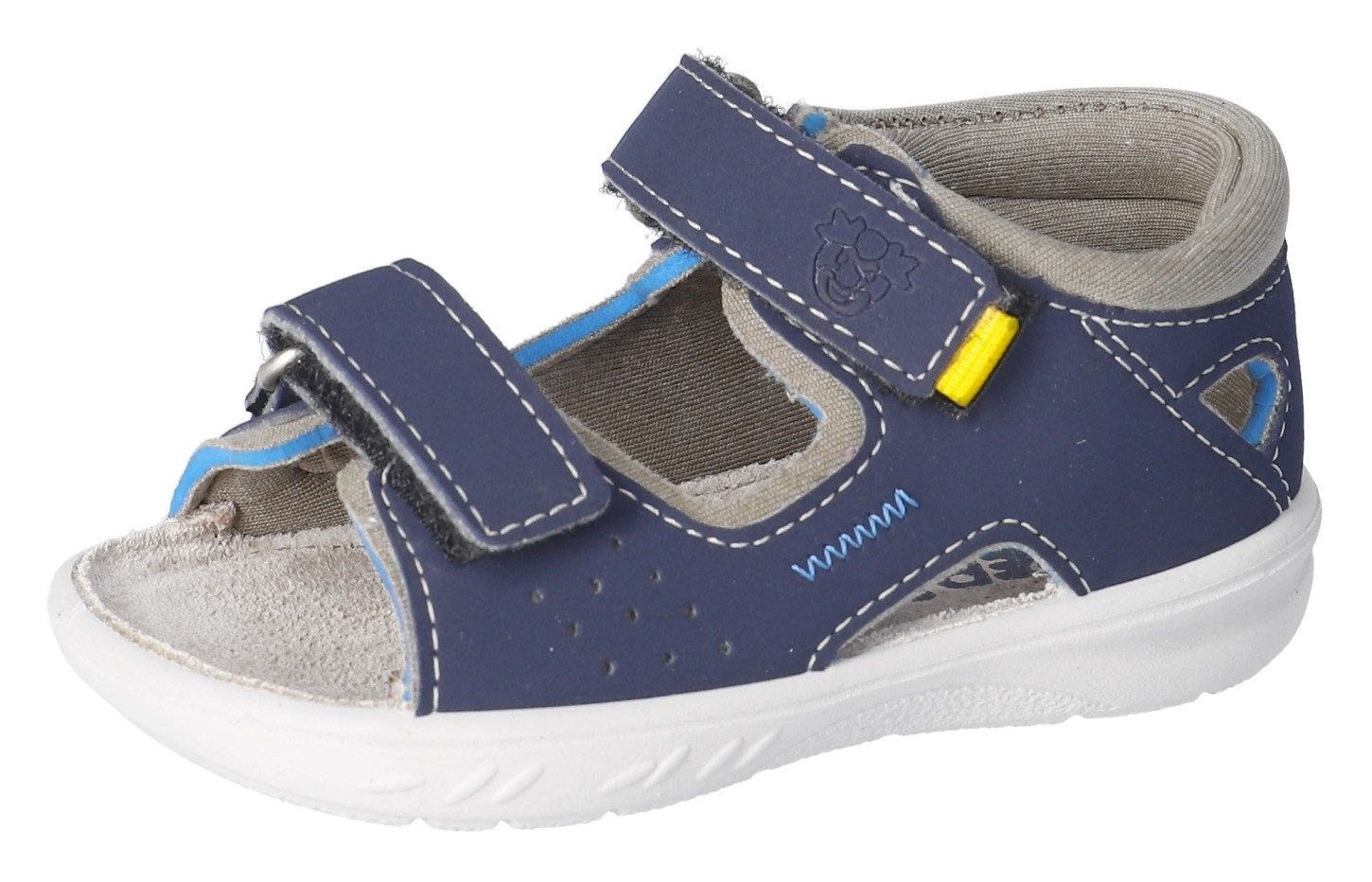 PEPINO by RICOSTA Babyschoentjes Mantu WMS: gemiddeld , sandaal met klittenband, wms-systeem, leer, maat sjabloon te downloaden