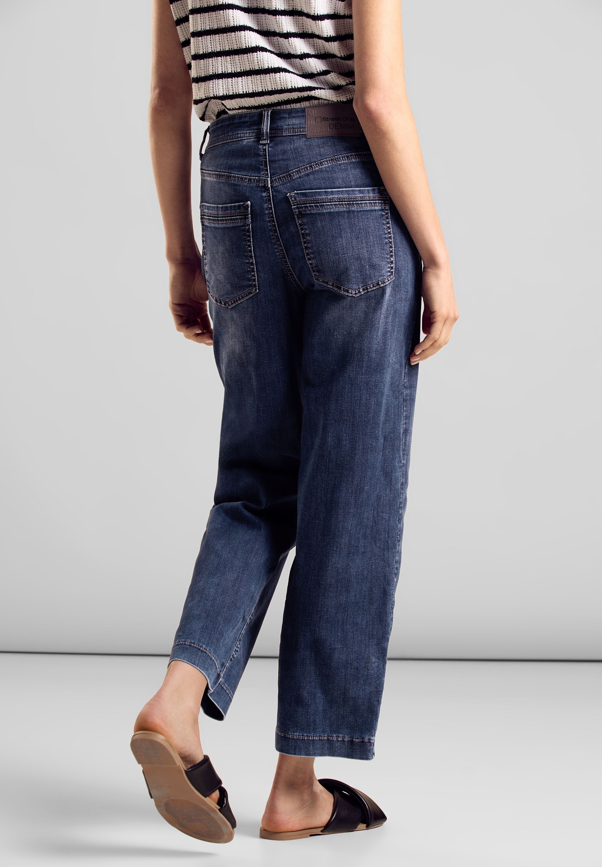 STREET ONE Straight jeans in five-pocketsstijl