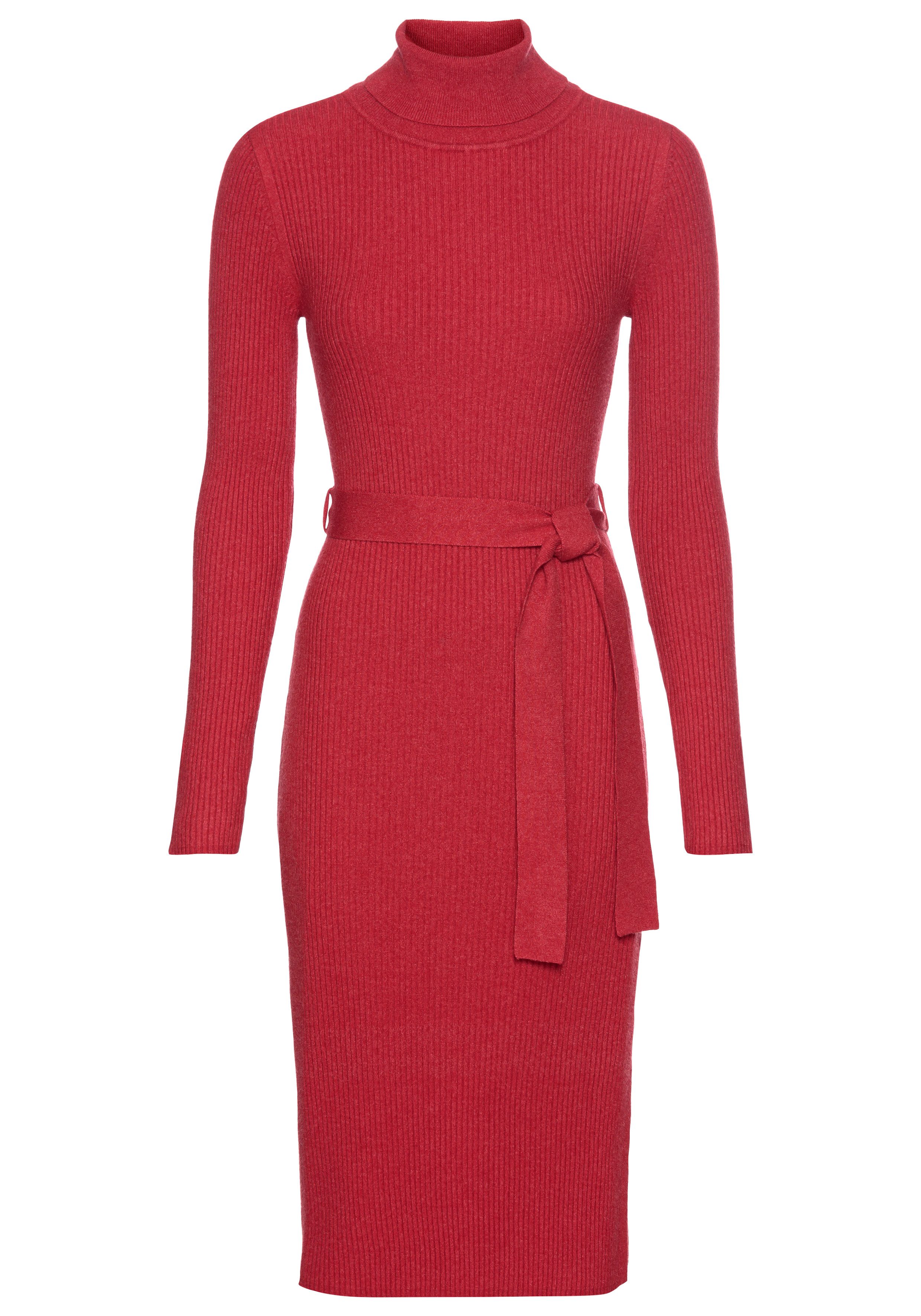 Laura Scott Gebreide jurk met col