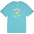 converse t-shirt nova chuck patch tee blauw