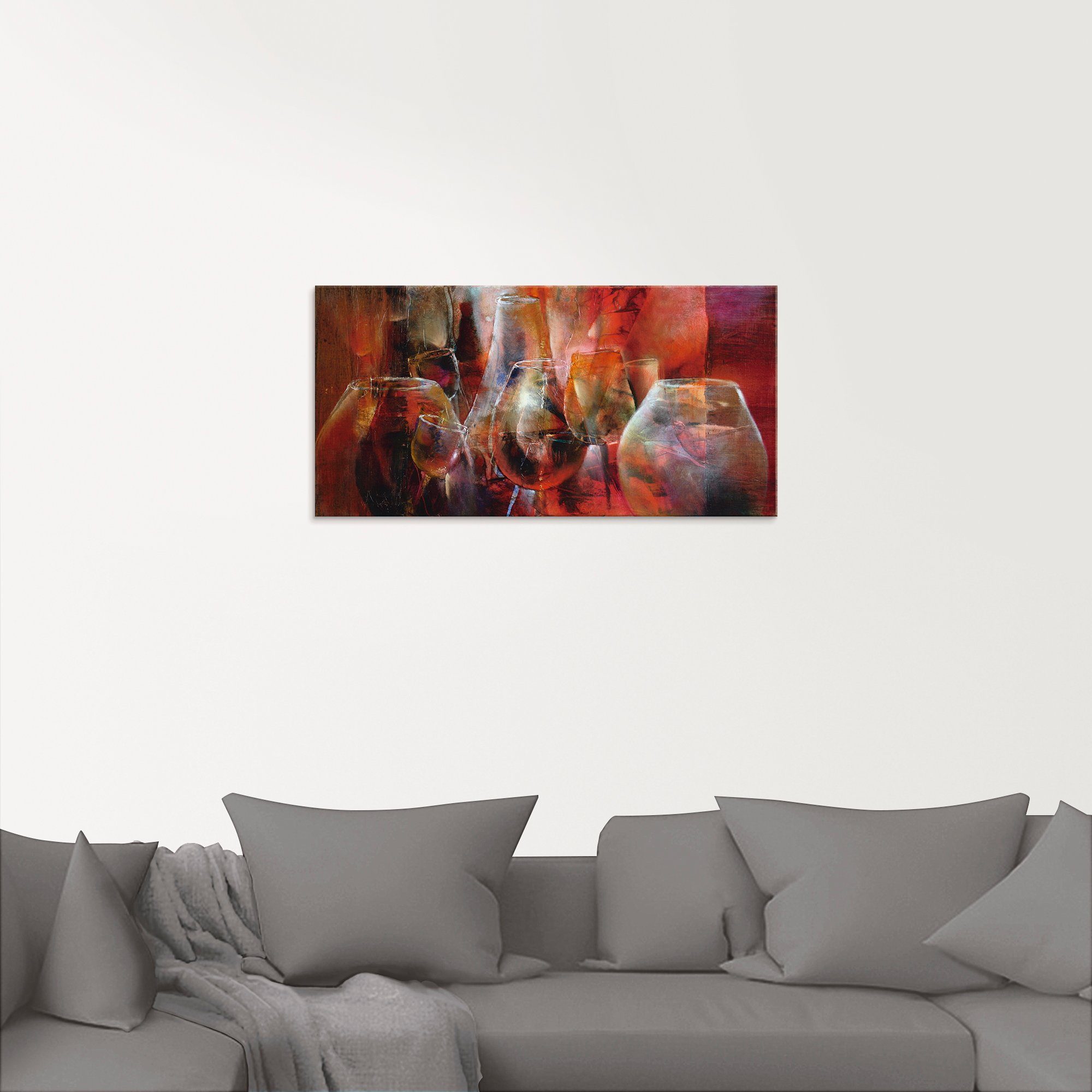 Artland Print op glas Partij in verschillende maten
