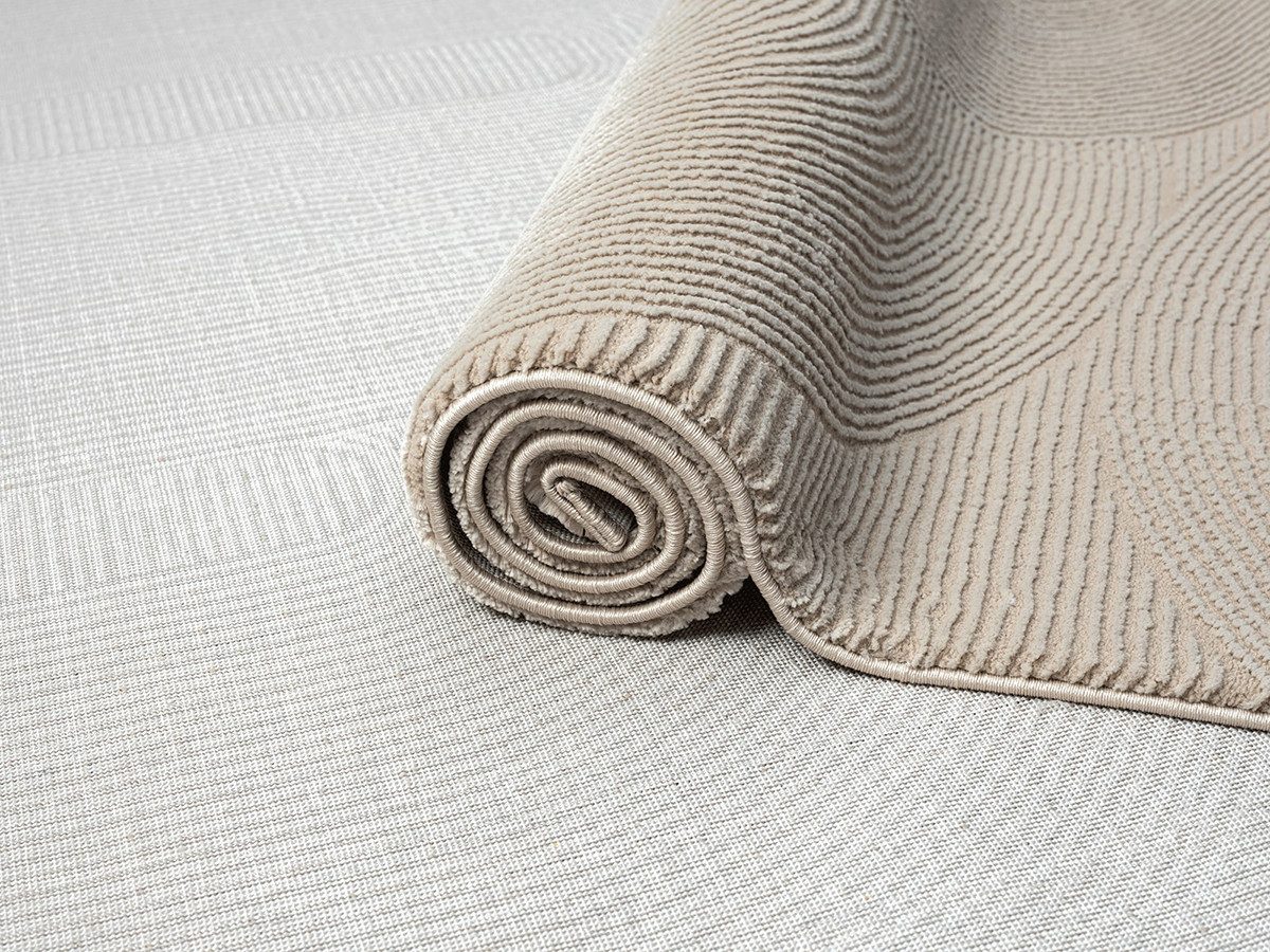 The carpet Vloerkleed Lima Designer tapijt Flor 1 van gerecycled polyester, wasbaar