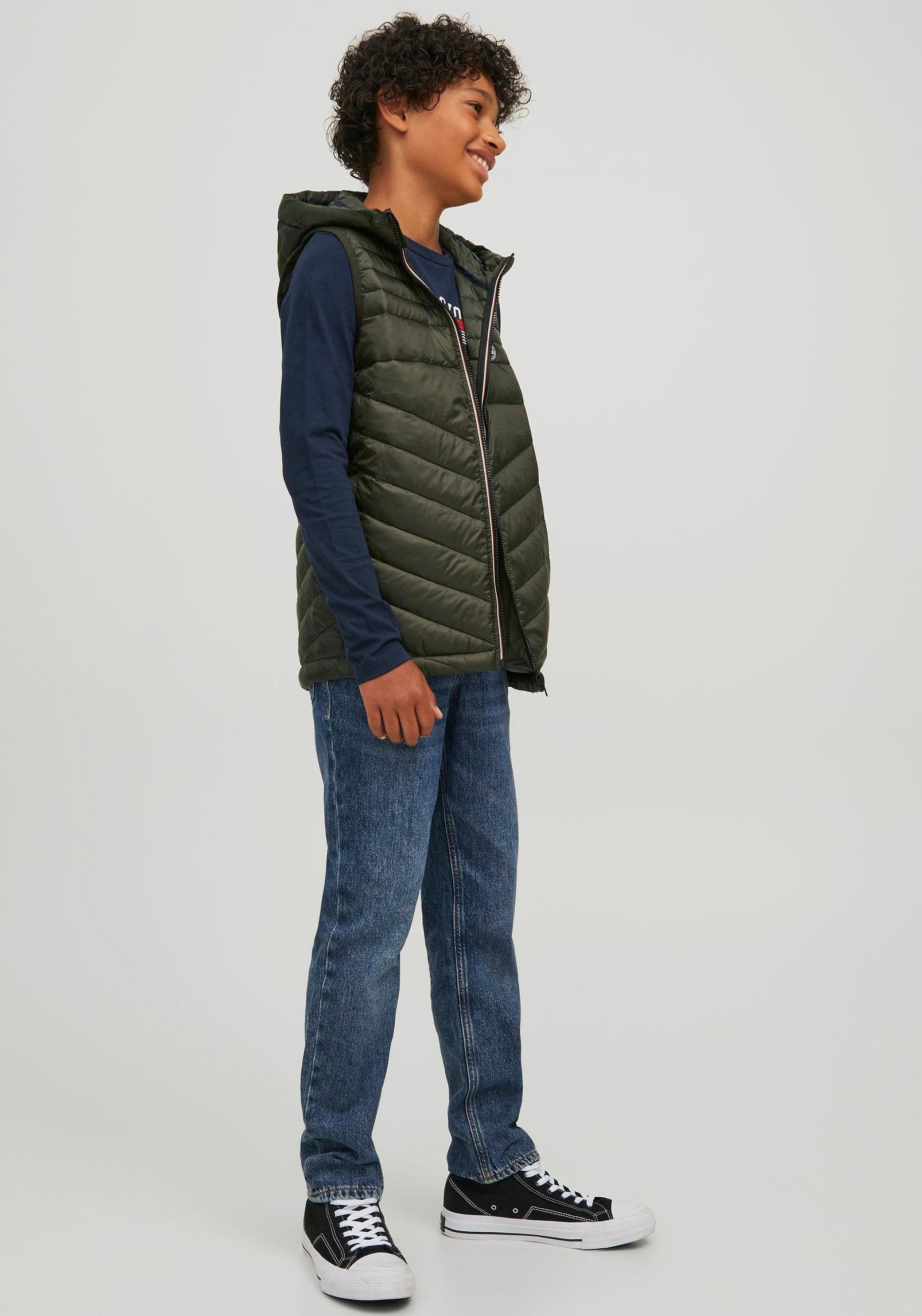 Jack & Jones Junior Bodywarmer JJEHERO BODYWARMER HOOD NOOS JNR
