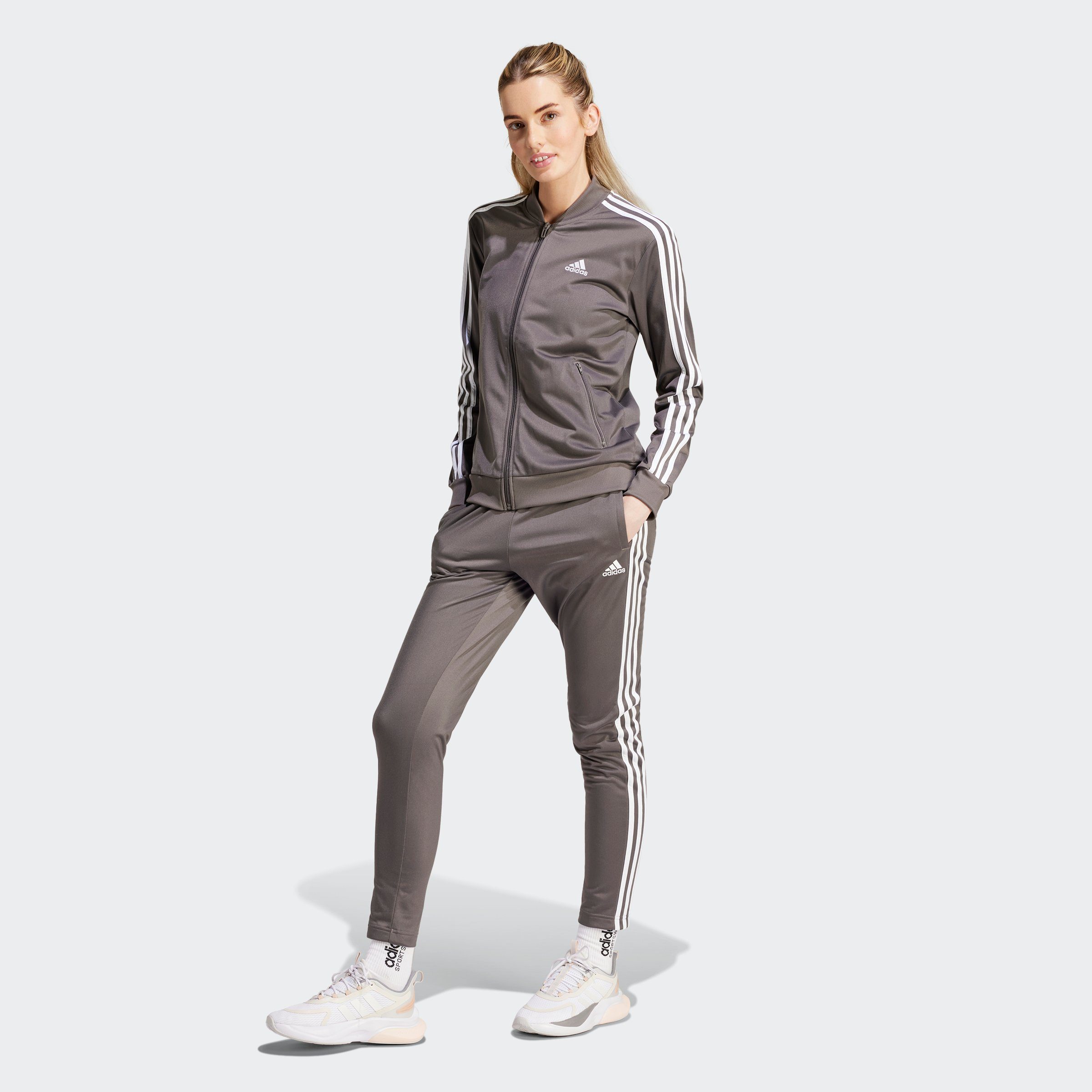 adidas Sportswear Trainingspak W 3S TR TS (2-delig)