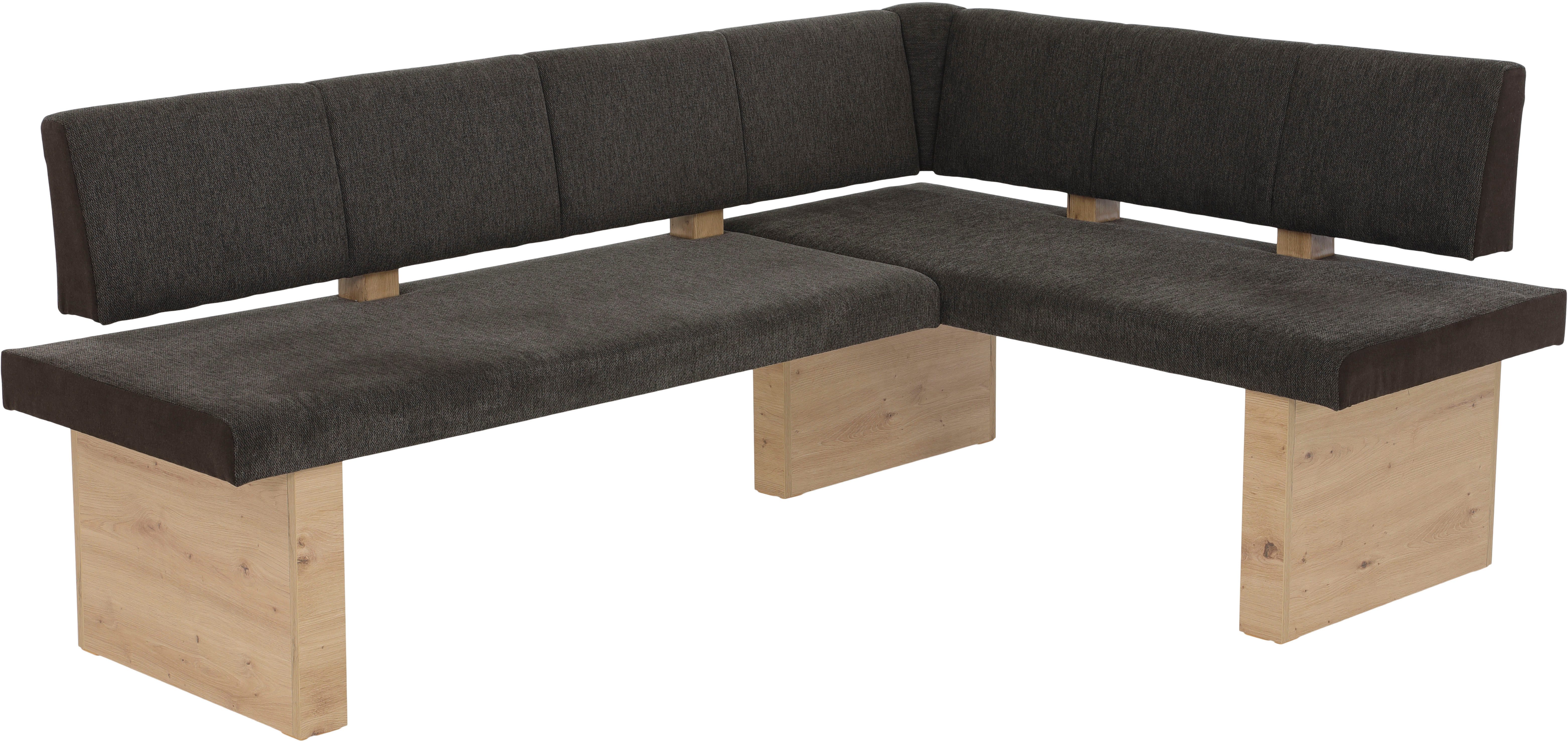 HELA Eethoek Oder Zuilentafel 138x80 cm, rechts-links monteerbaar, stoel 140 kg belastbaar (4-delig)
