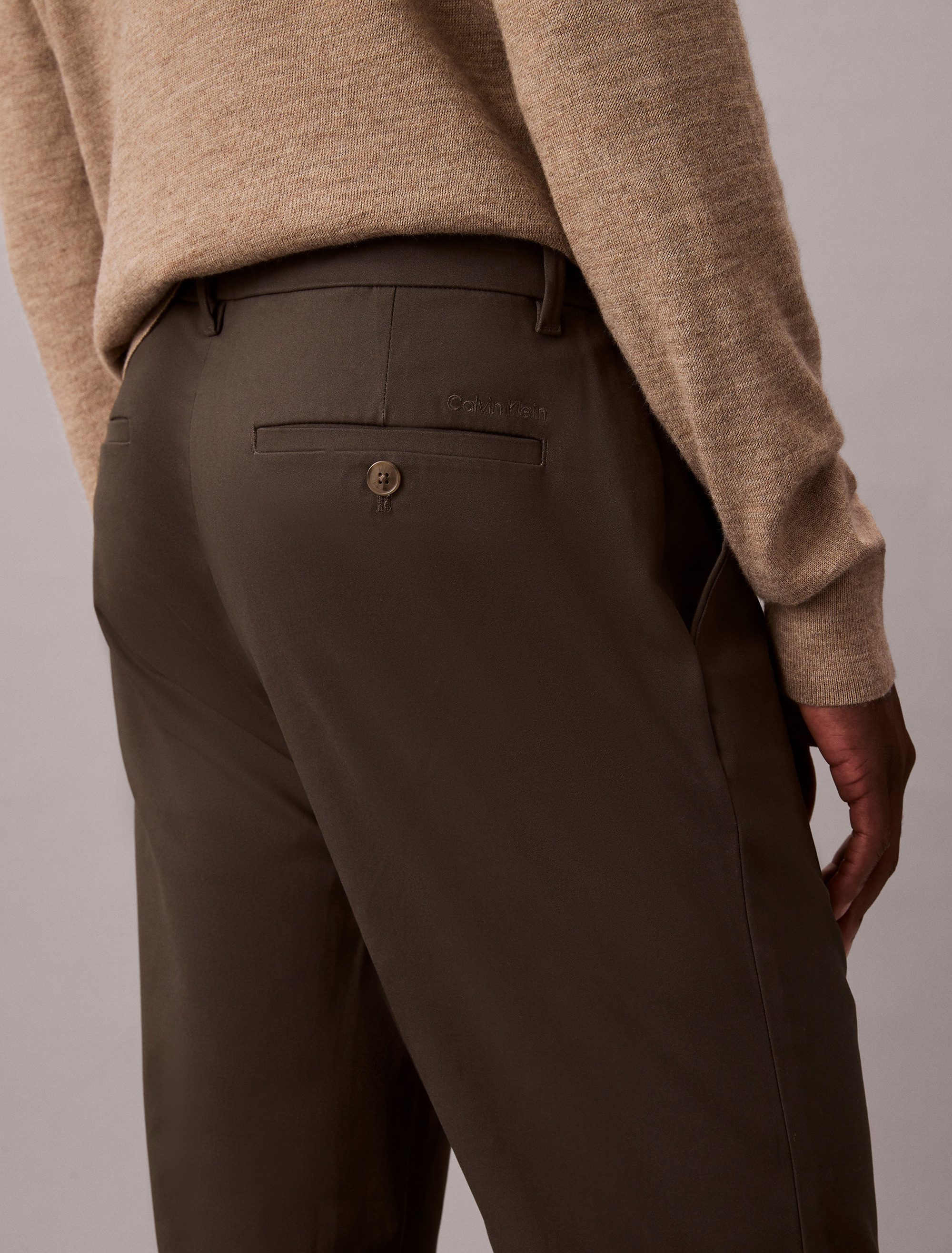 Calvin Klein Chino SLIM SATEEN CHINO TROUSER