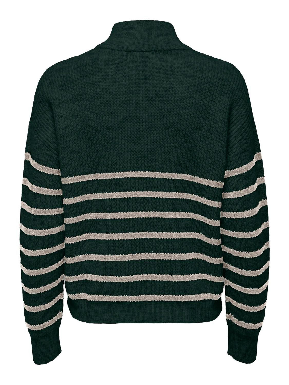 Only Gebreide trui ONLTOKYO L S ZIP PULLOVER KNT NOOS