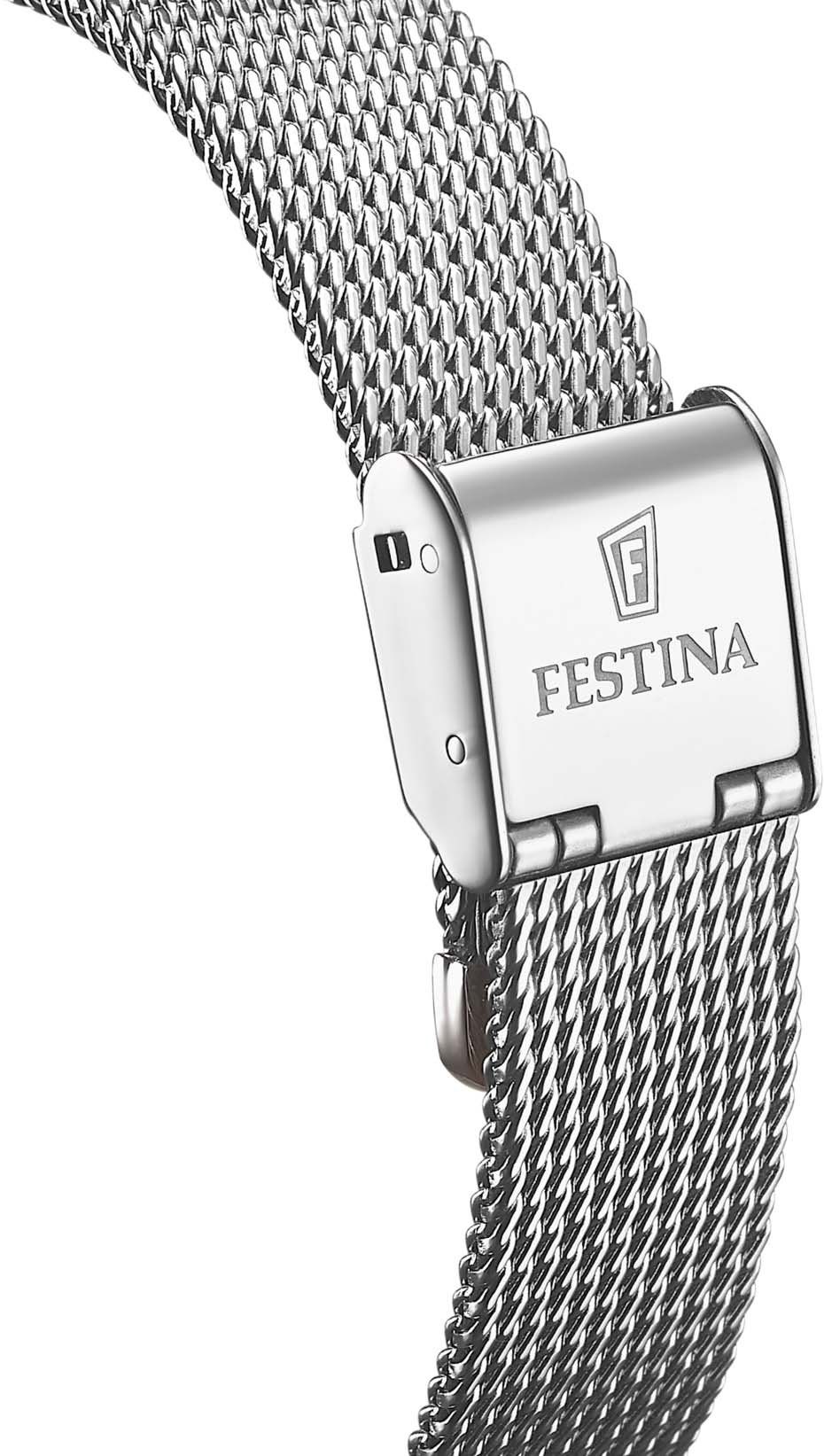 Festina Automatisch horloge Automaat Horloge, dameshorloge, mechanische horloge, stalen armband