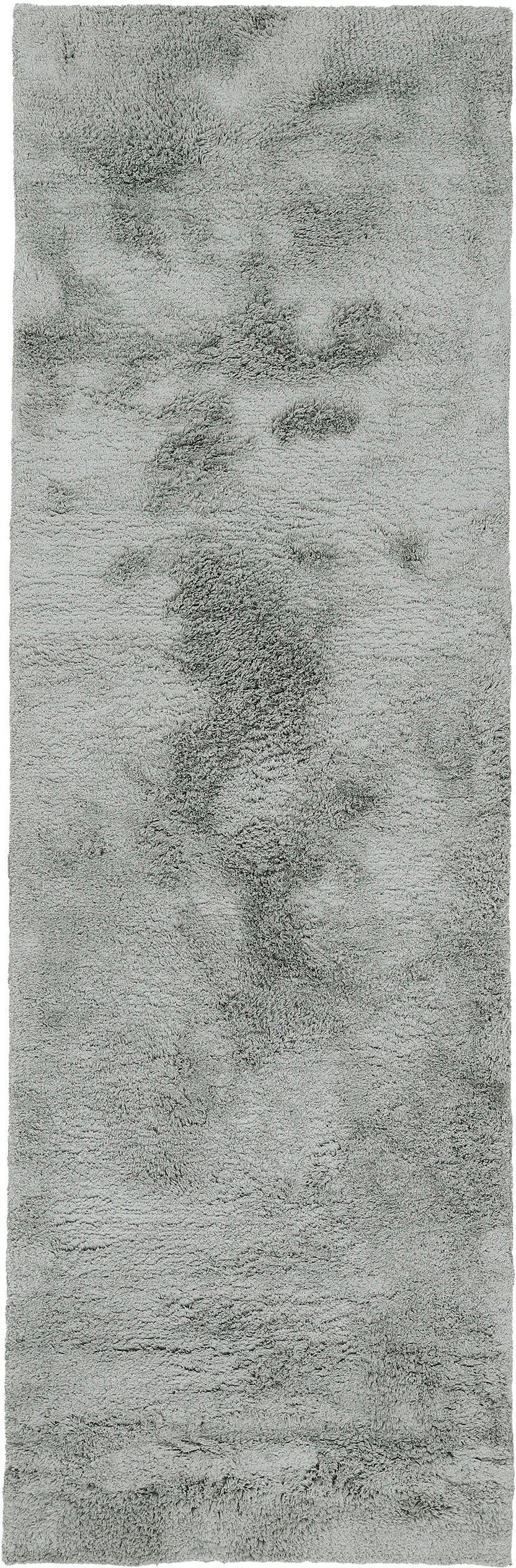 carpetfine Hoogpolig vloerkleed Silky, ook als loper verkrijgbaar Shaggy, langharig, effen, bijzonder zacht, handgemaakt