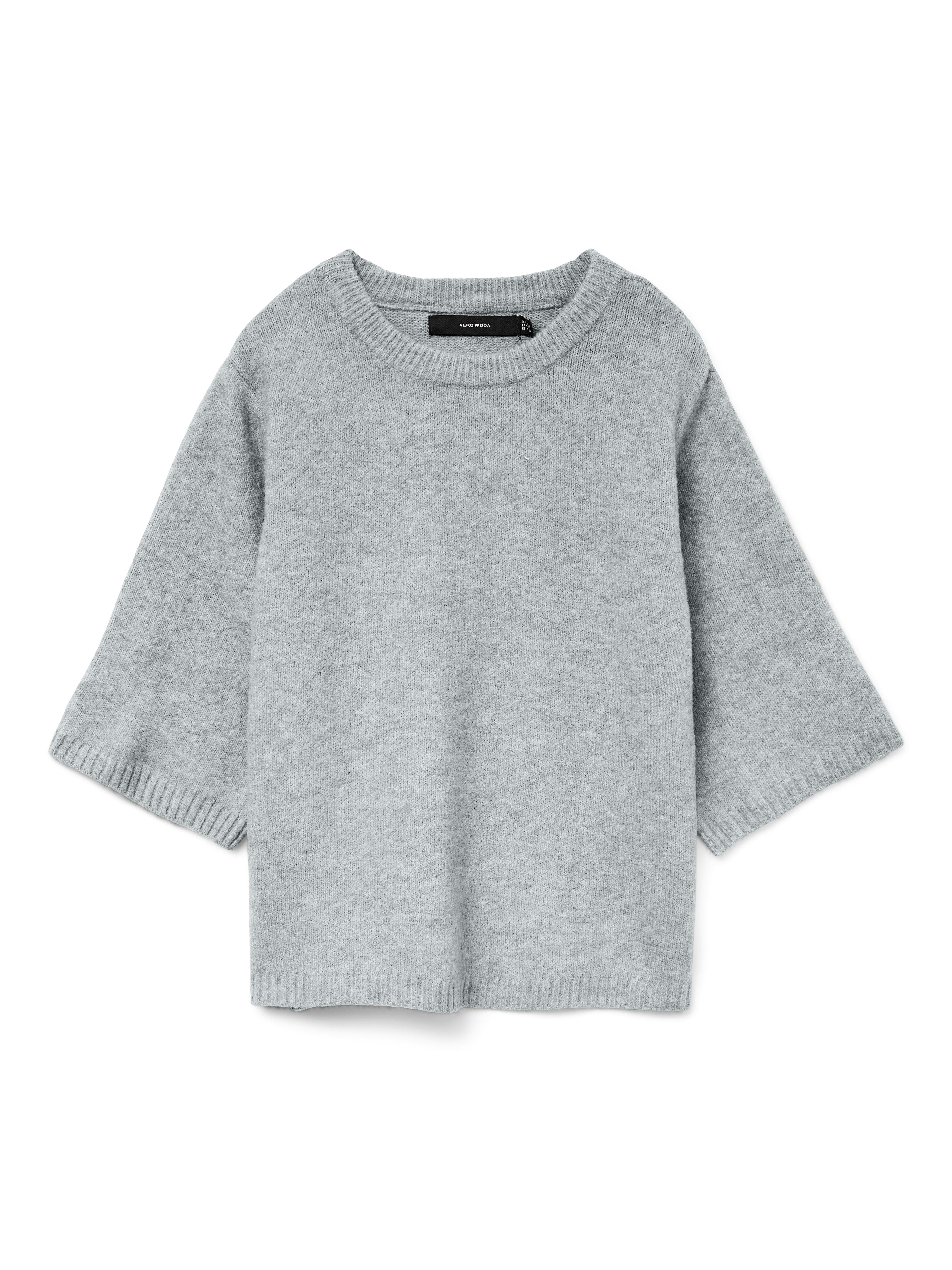 Vero Moda Trui met ronde hals VMBOOM 2/4 O-NK OVERSIZE PULLOVE GA NOOS