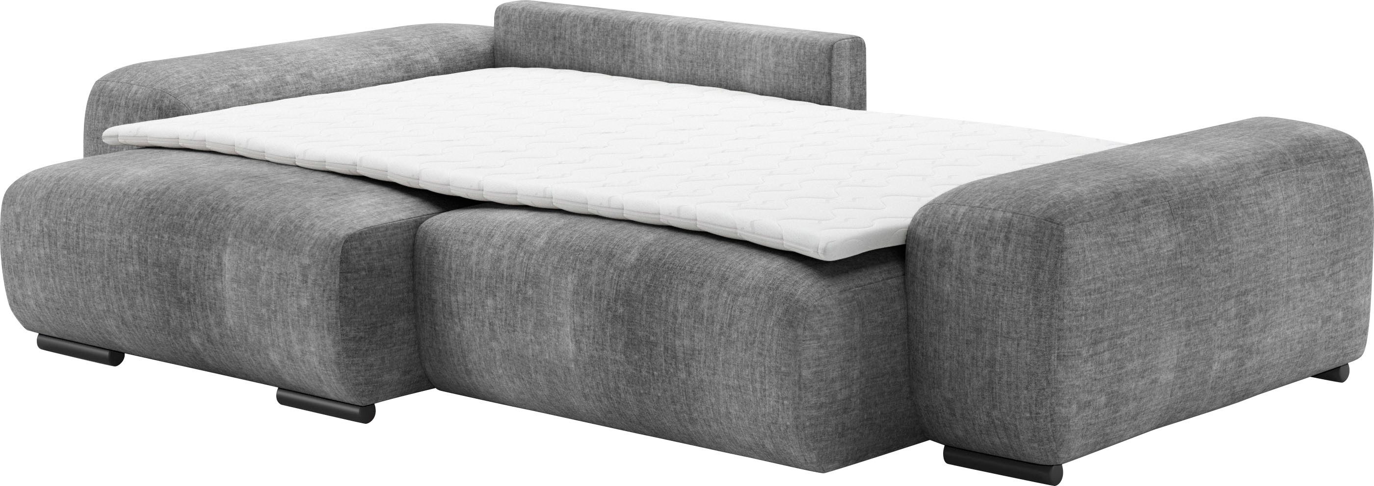 Mr. Couch Hoekbank Sundance II Doorlopende slaper met EasyBett-slaapfunctie, bedlade