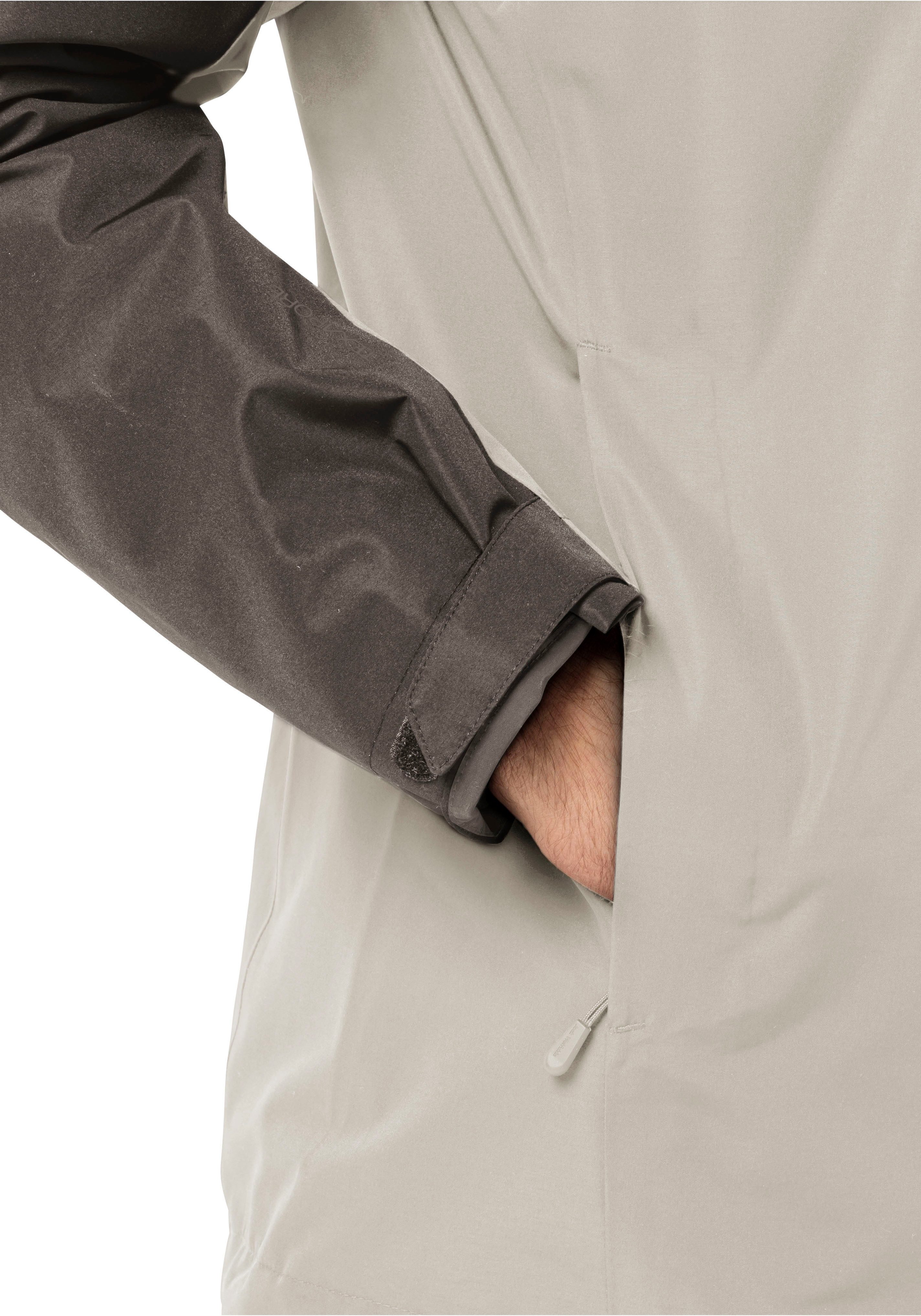 Jack Wolfskin Functioneel 3-in-1-jack TAUBENBERG 3IN1 JKT M met waterafstotende ritsen waterdicht ademend
