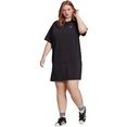 adidas originals shirtjurk adicolor classics big trefoil-jurk zwart