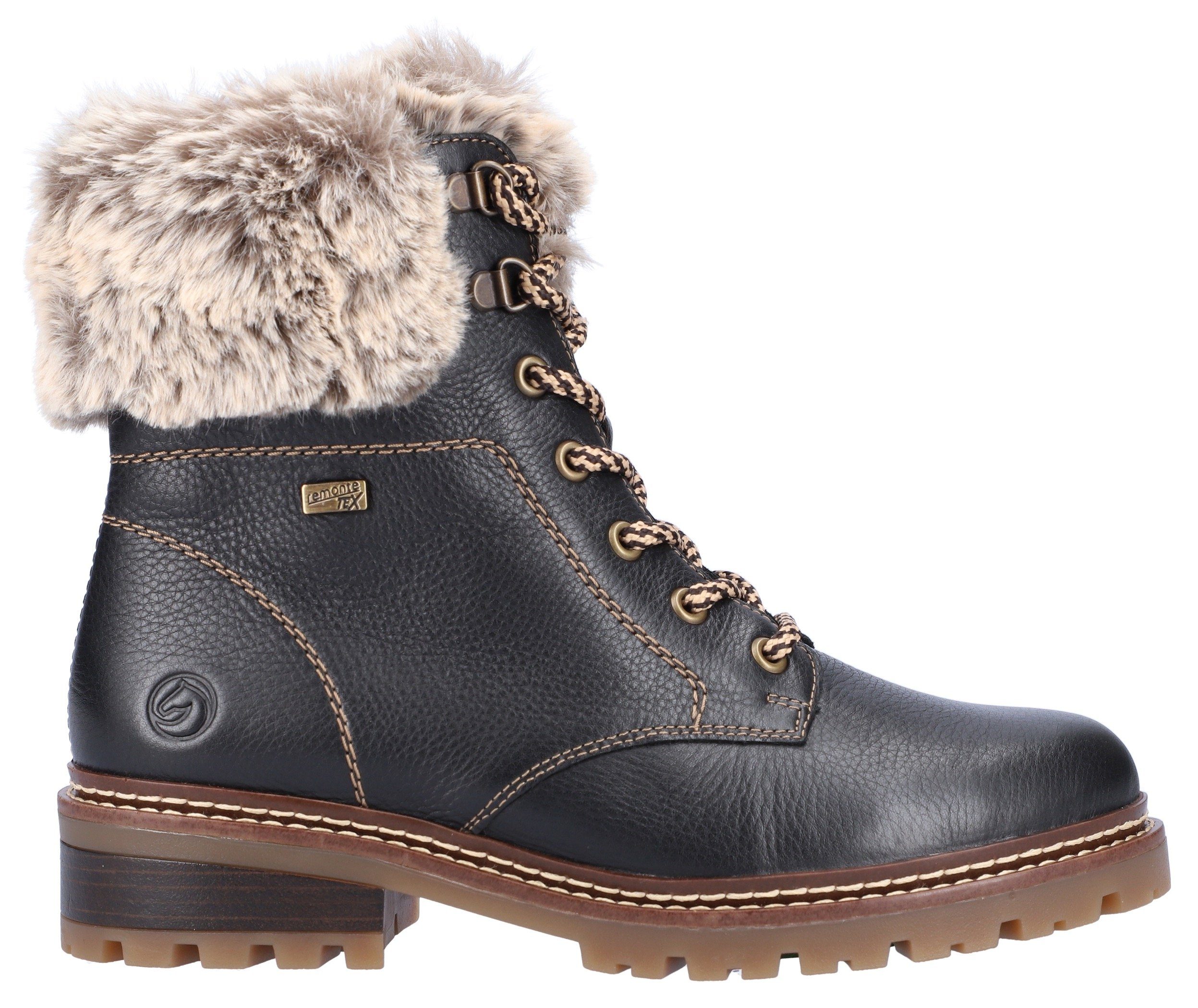 Remonte Winterlaarzen ELLE-Collection met contrasterende stiksels