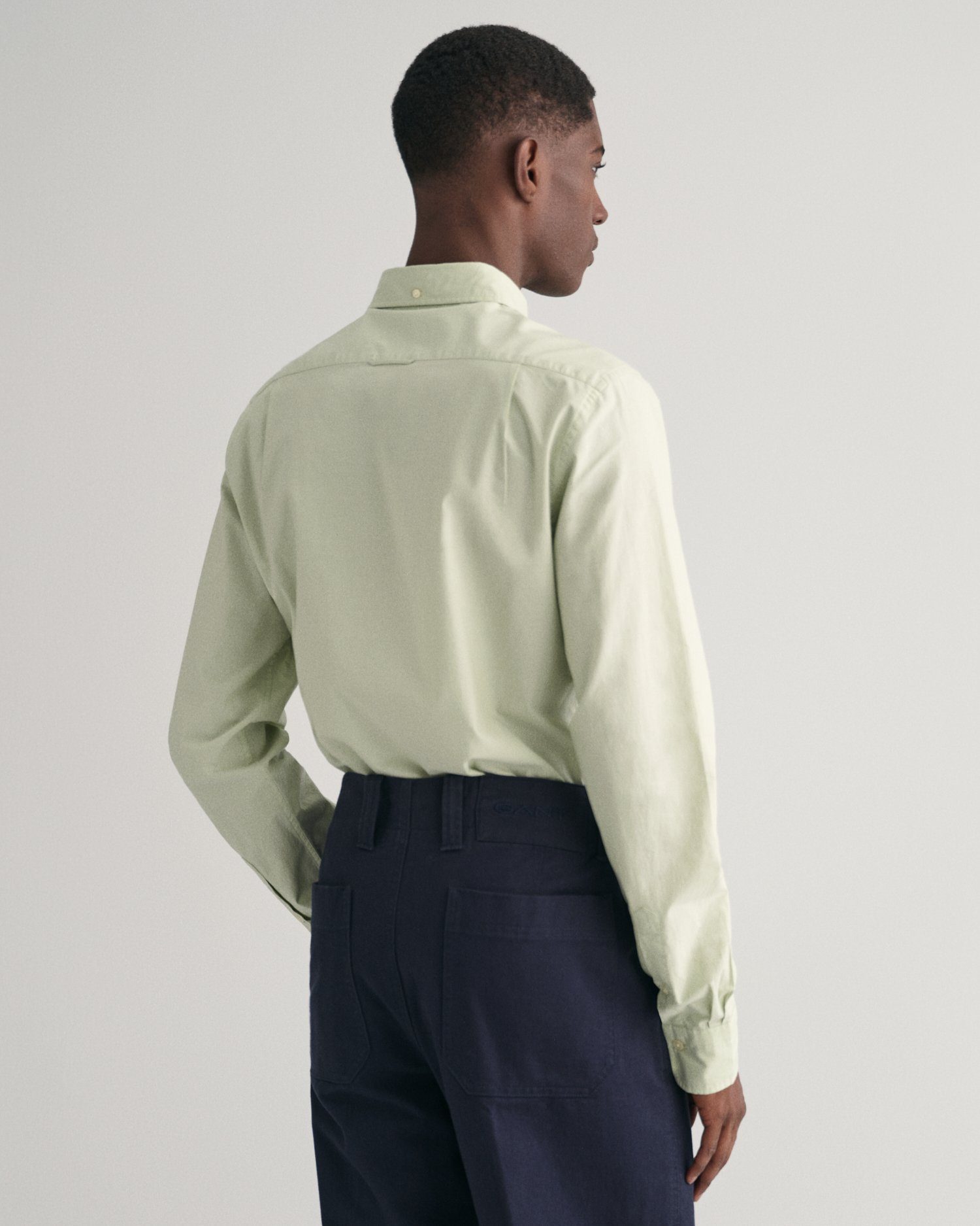 Gant Overhemd met lange mouwen Slim fit poplin overhemd licht slijtvast easy care