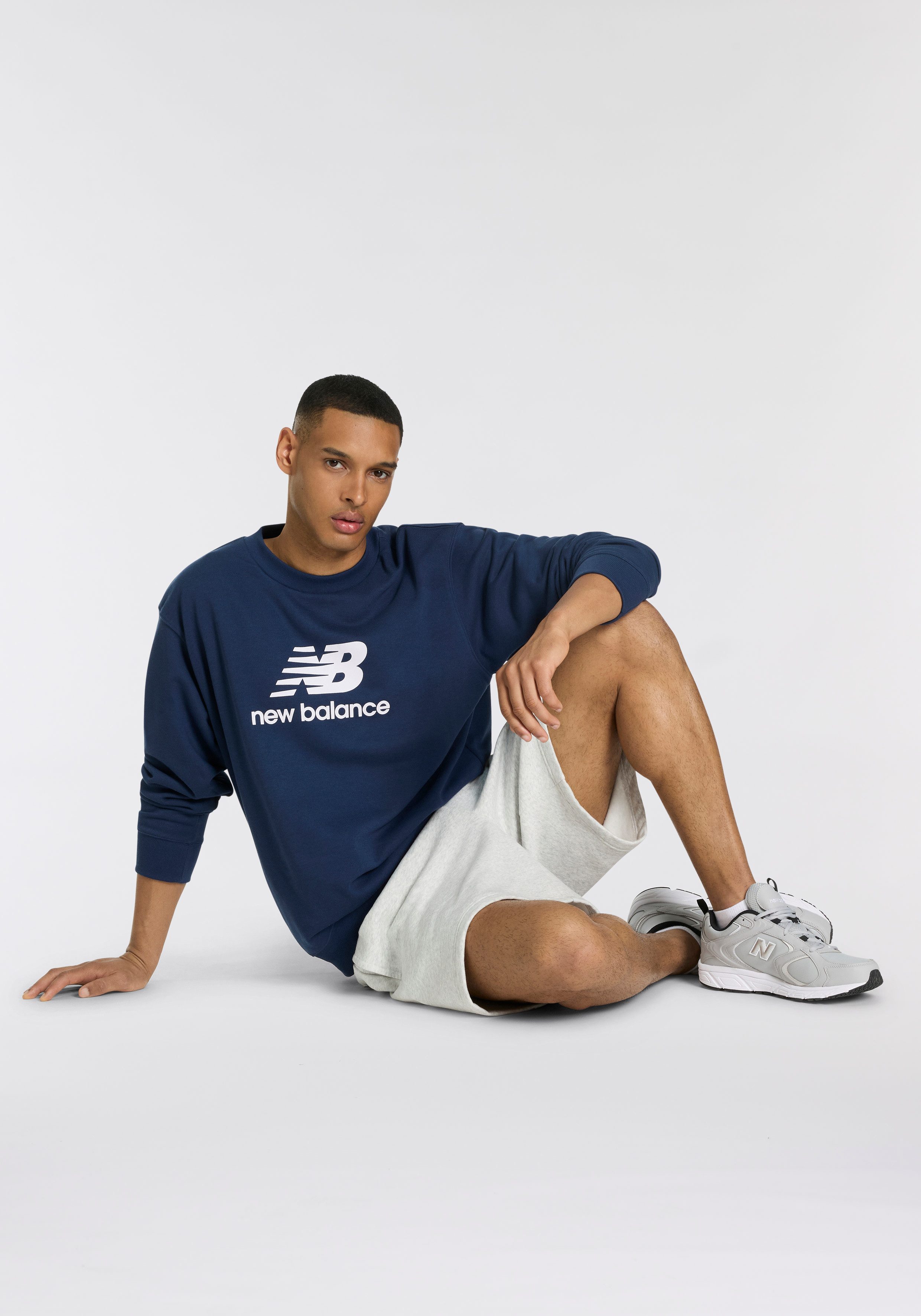 New Balance Sweatshirt SPORT ESSENTIALS FRENCH TERRY LOGO CREW
