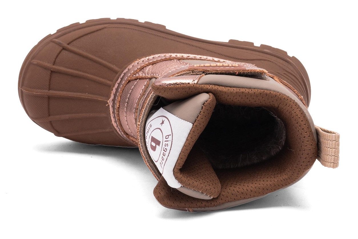 Bisgaard Winterlaarzen PIXIE Klittenbandlaars met lamswol, maatsjabloon om te downloaden