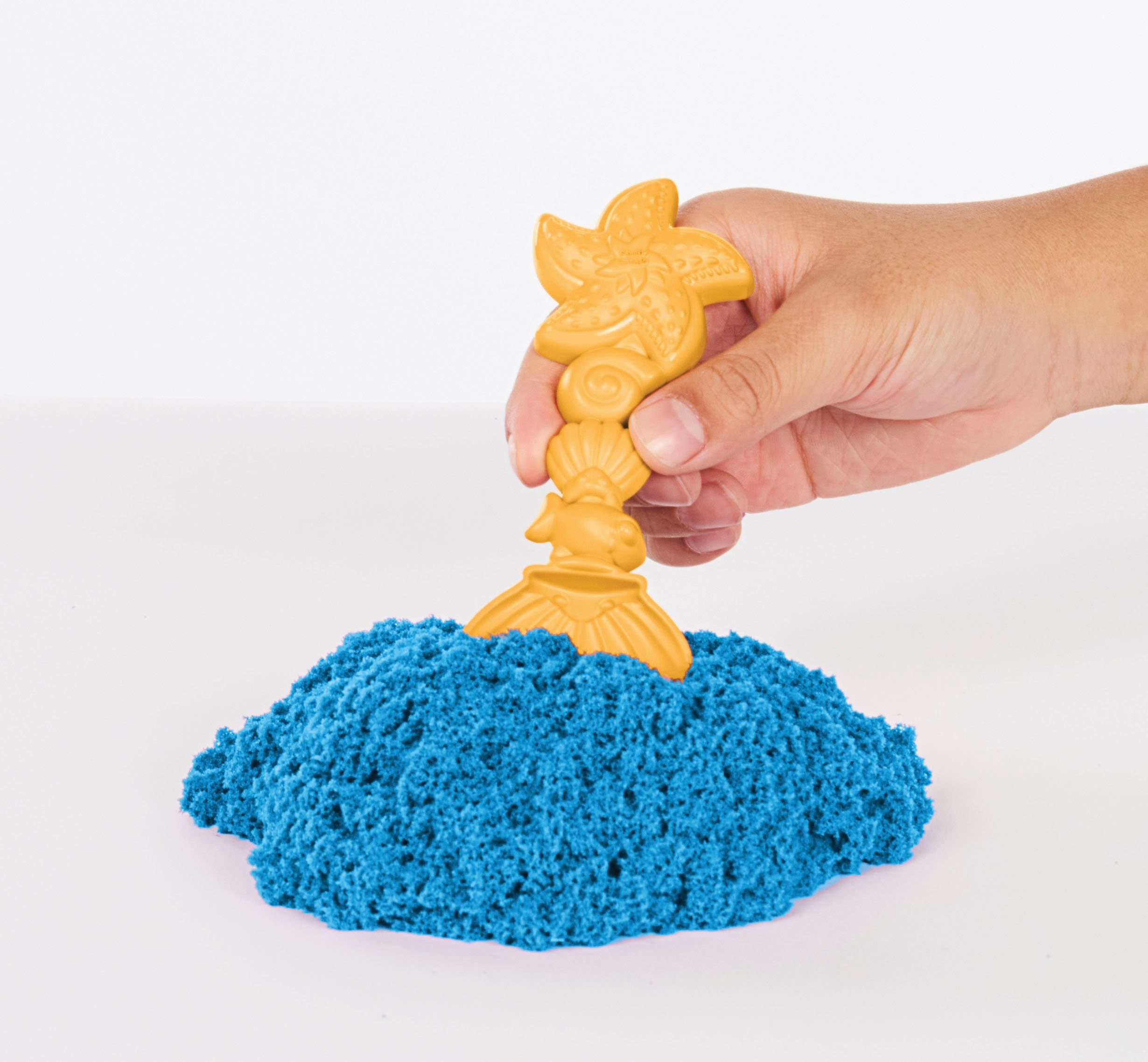 Spin Master Knutselset Kinetic Sand - Box 454 g - Blauw