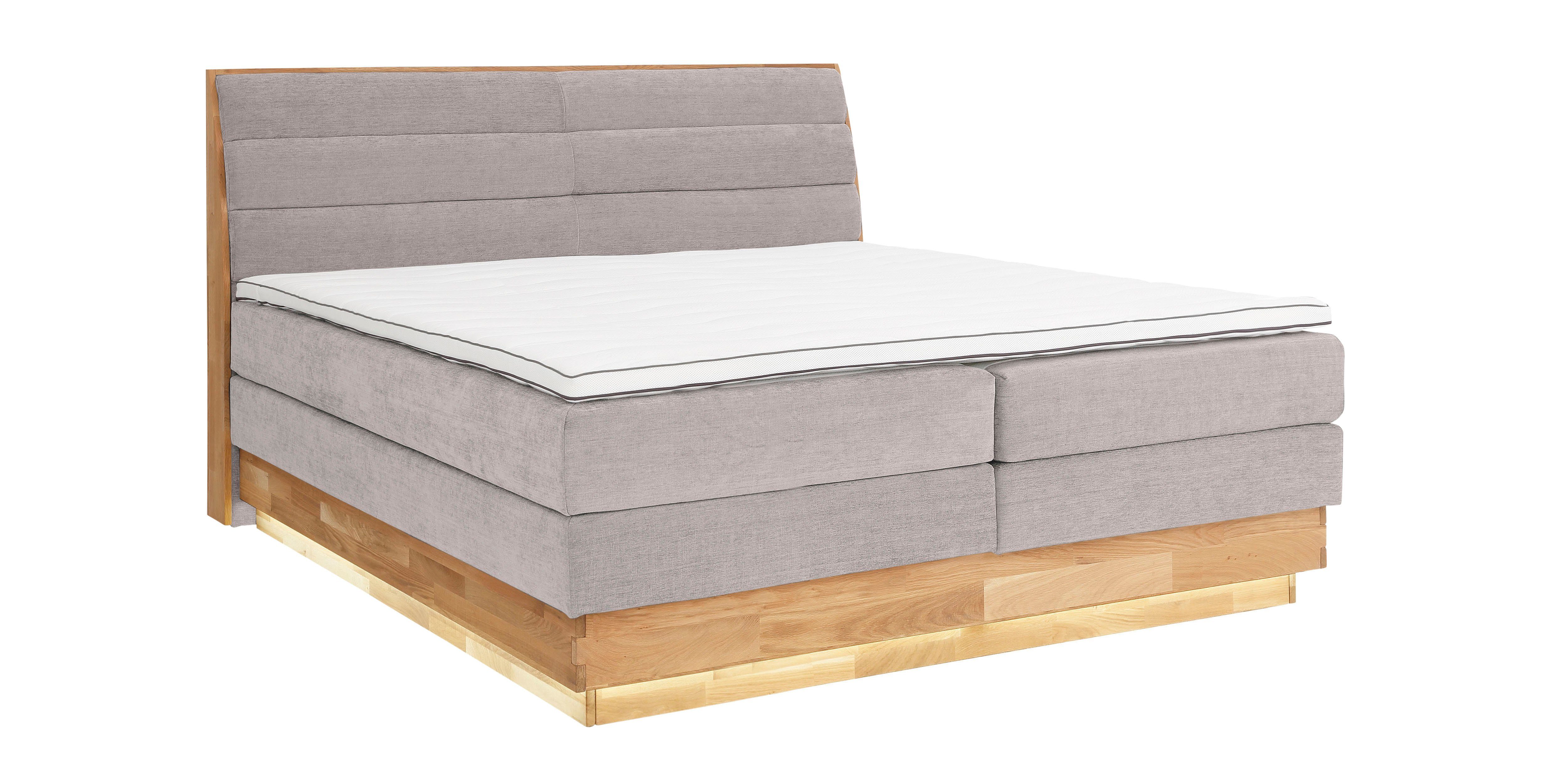 OTTO products Boxspring Ledverlichting, met gecertificeerde, gerecyclede overtrekstoffen