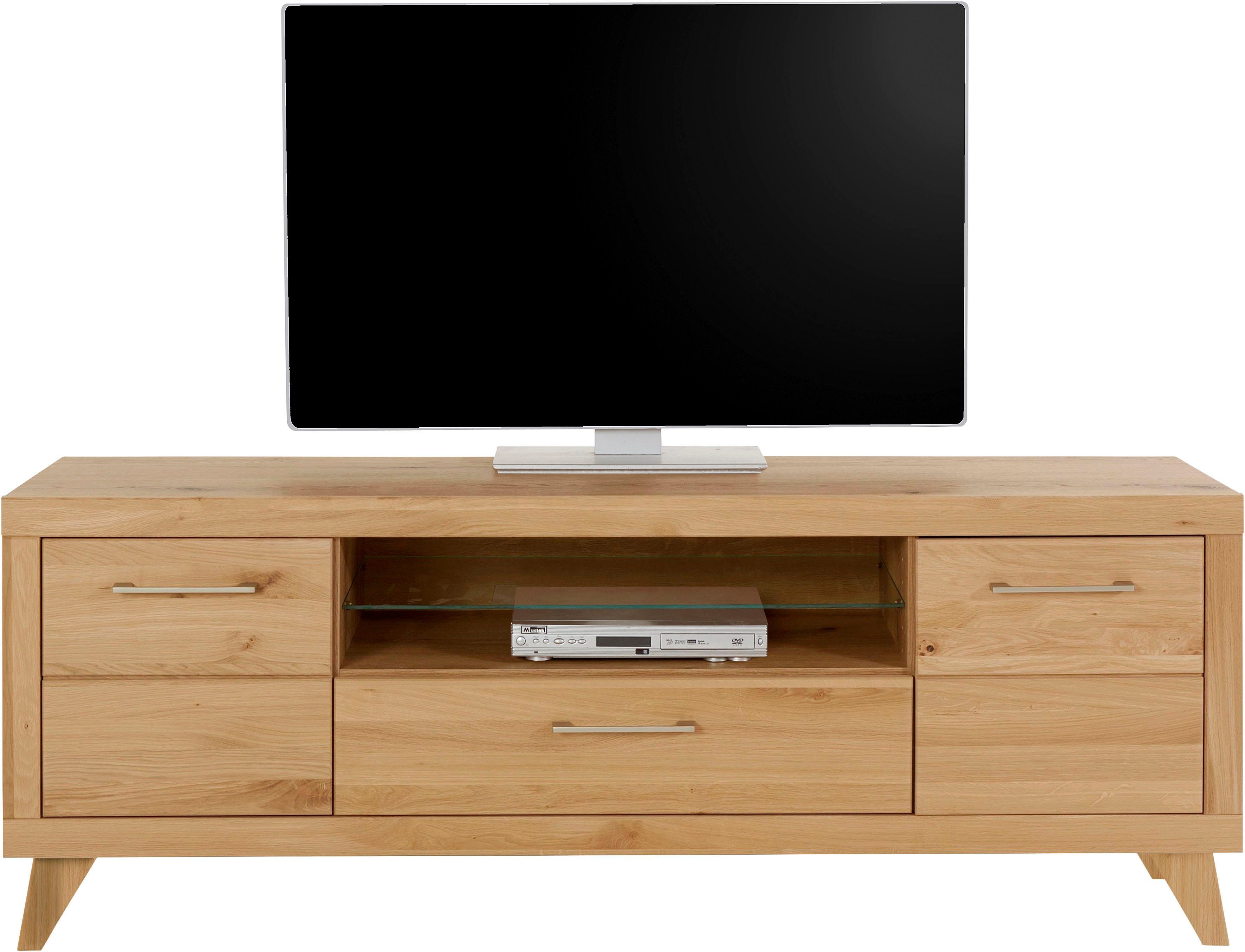 VOGL Möbelfabrik Tv-meubel 1237 Massief houten front, breedte ca. 171 cm, met soft-close functie