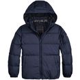 tommy hilfiger winterjack essential down jacket blauw