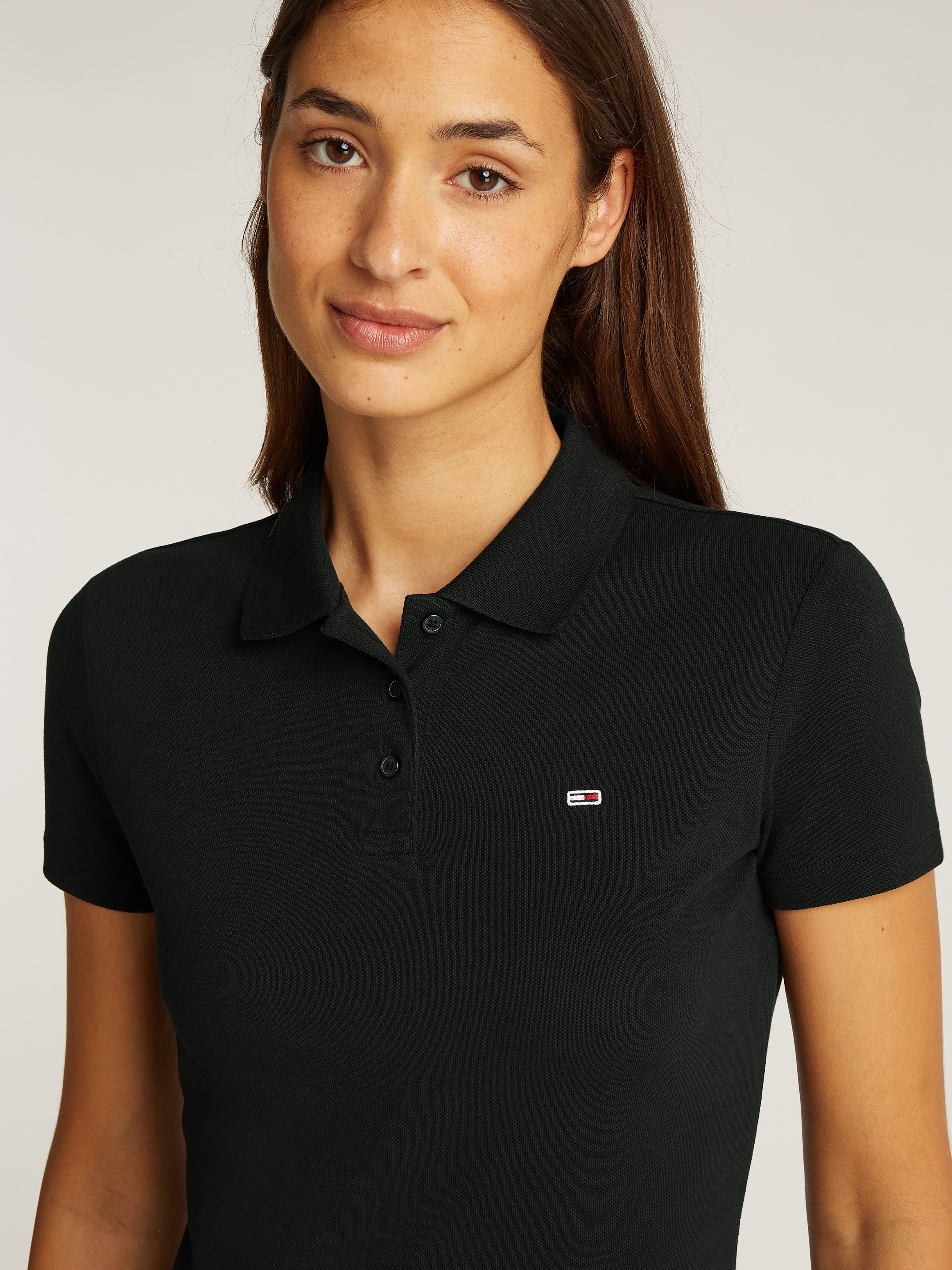 TOMMY JEANS Poloshirt TJW SLIM ESSENTIAL POLO SS
