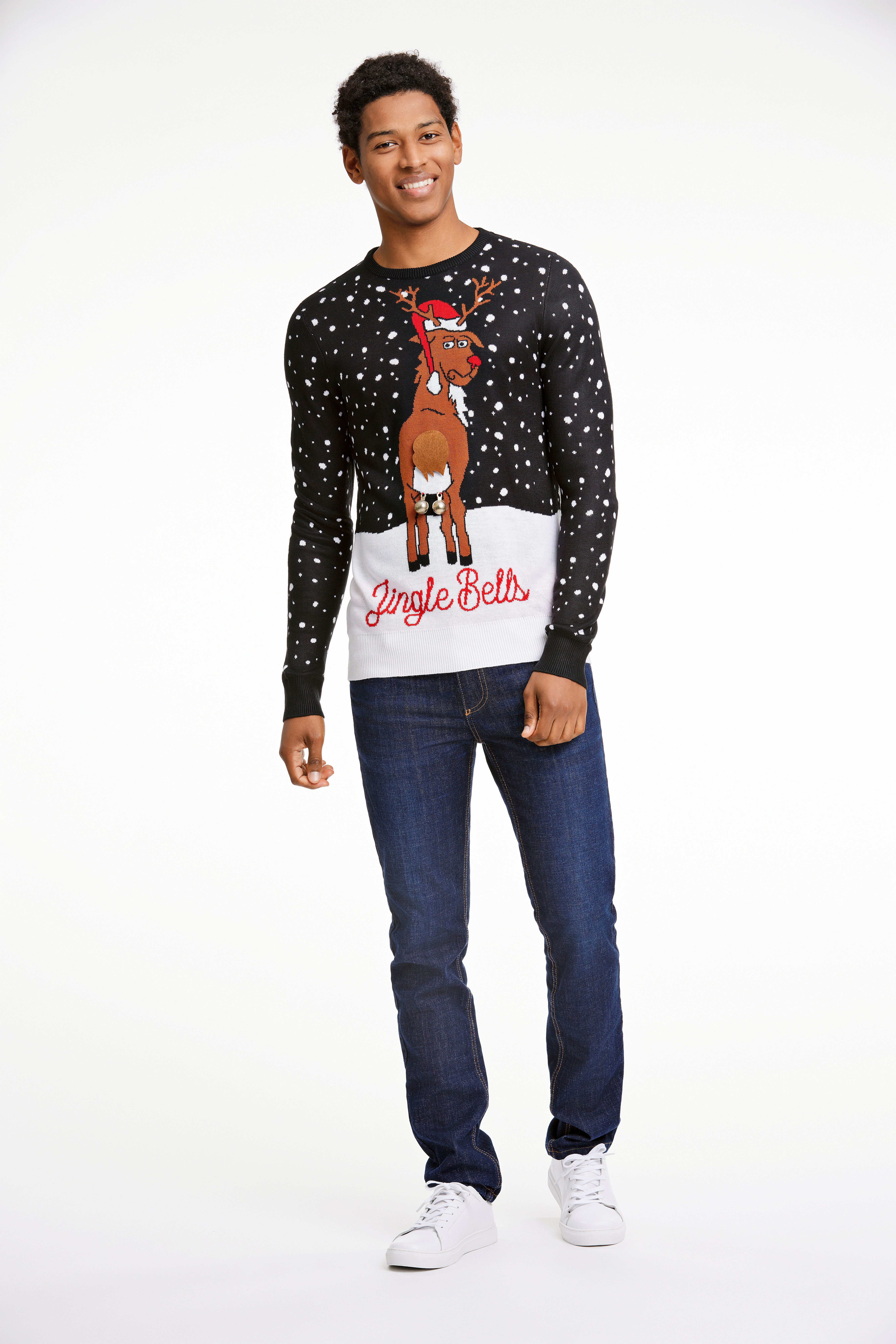 LINDBERGH Kersttrui in kerst-look