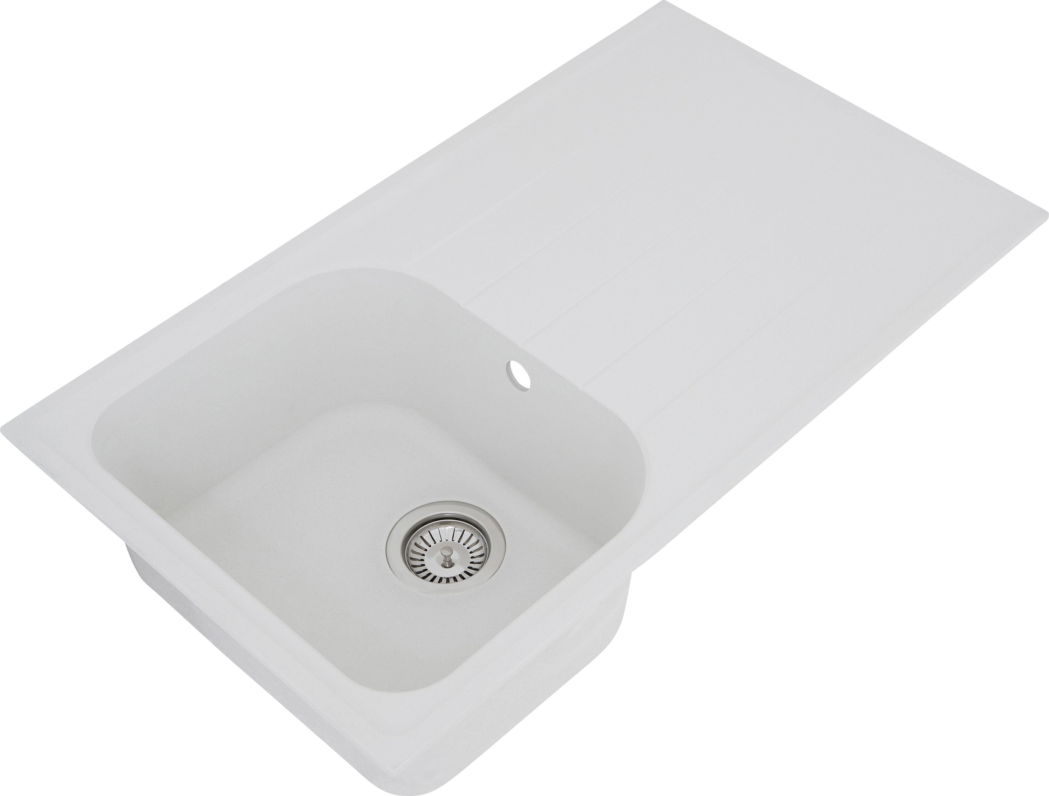 RESPEKTA Inbouwspoelbak ORLANDO86X50B