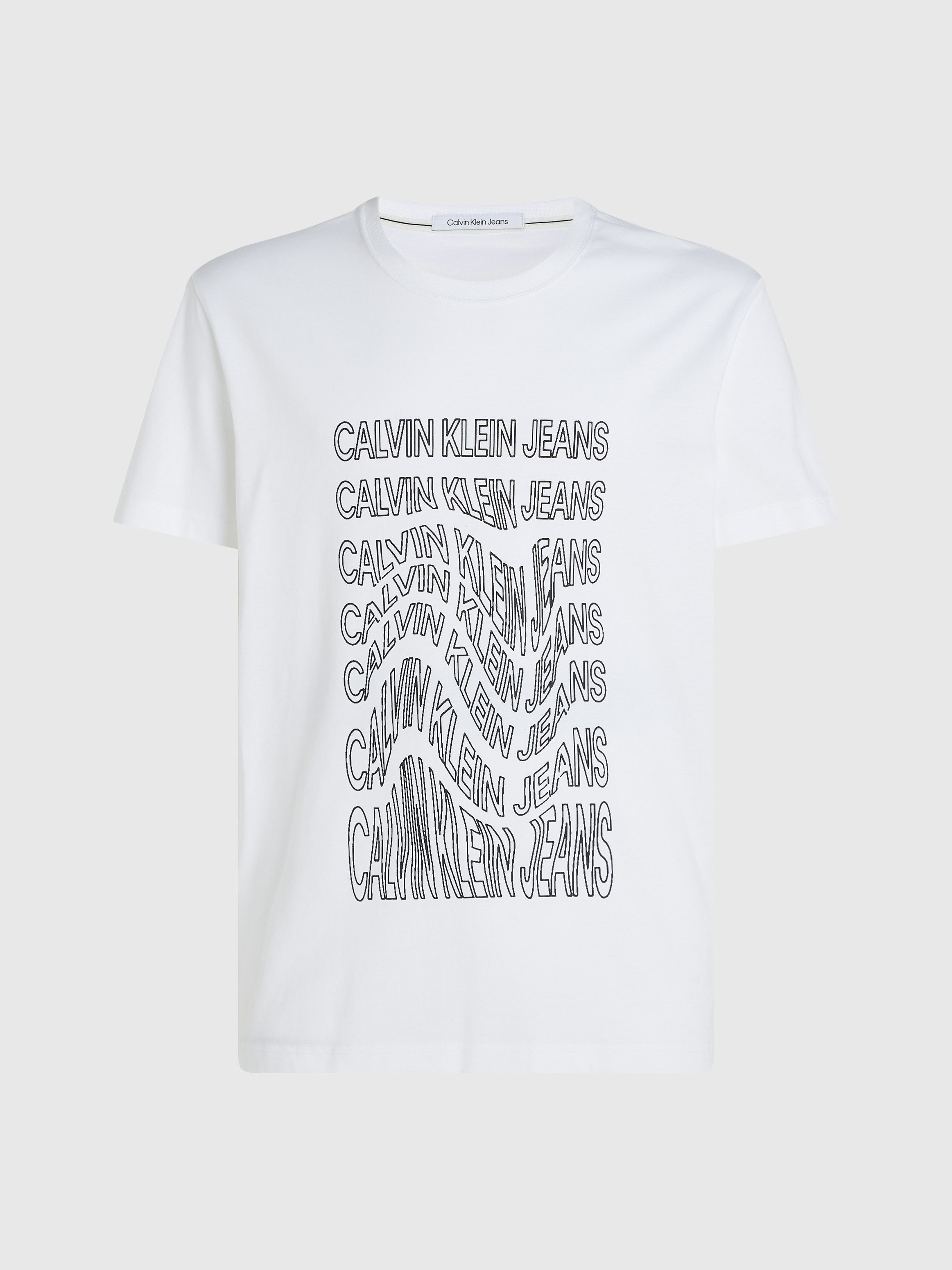 Calvin Klein T-shirt INSTITUTIONAL WARP TEE