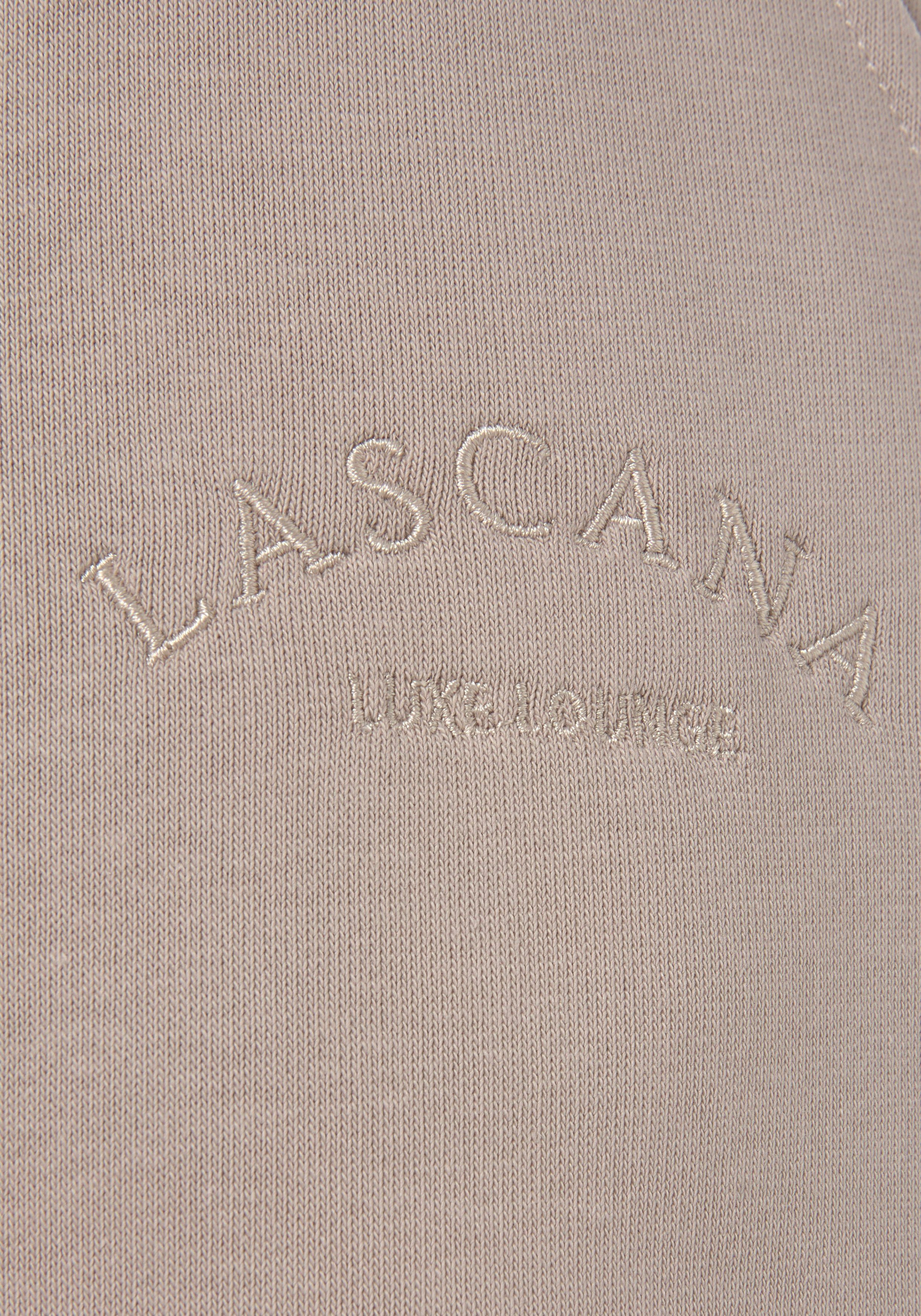 Lascana Relaxshorts - Sweatshorts - Korte broek met zijzakken en logostiksel, loungewear