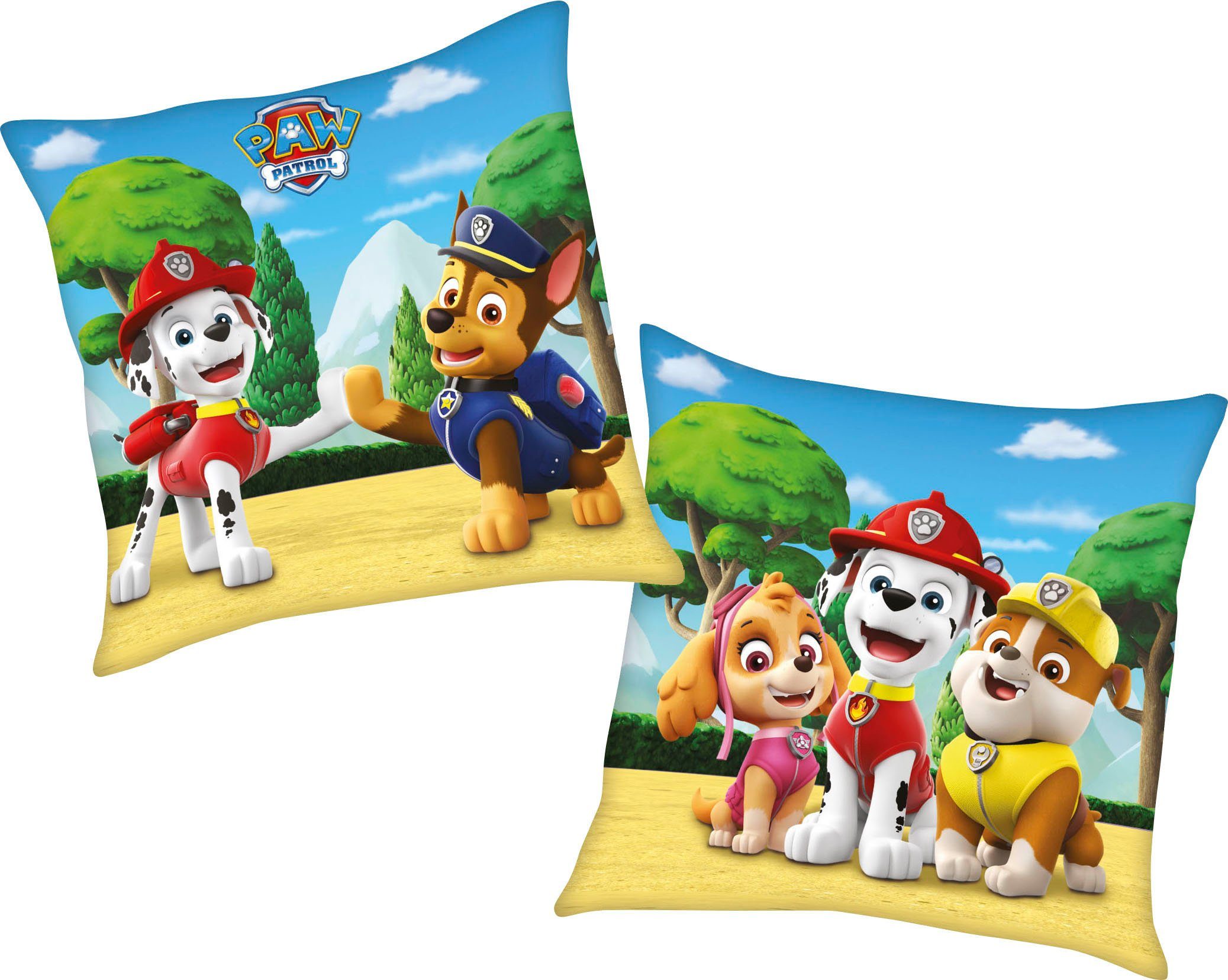 PAW PATROL Sierkussen met een geweldig paw patrol-motief (1 stuk)