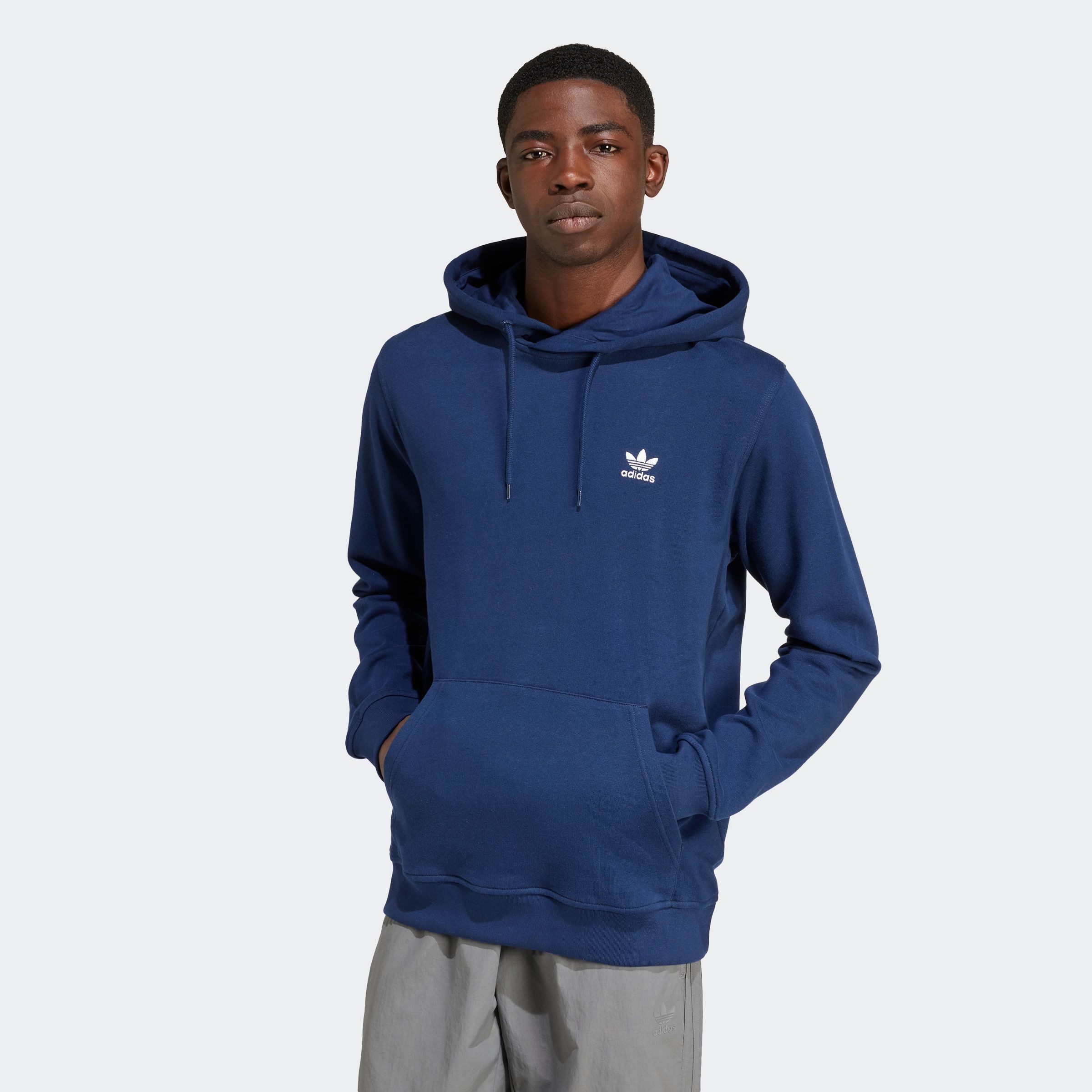adidas Originals Hoodie ESS HD heren hoodies maat S blauw