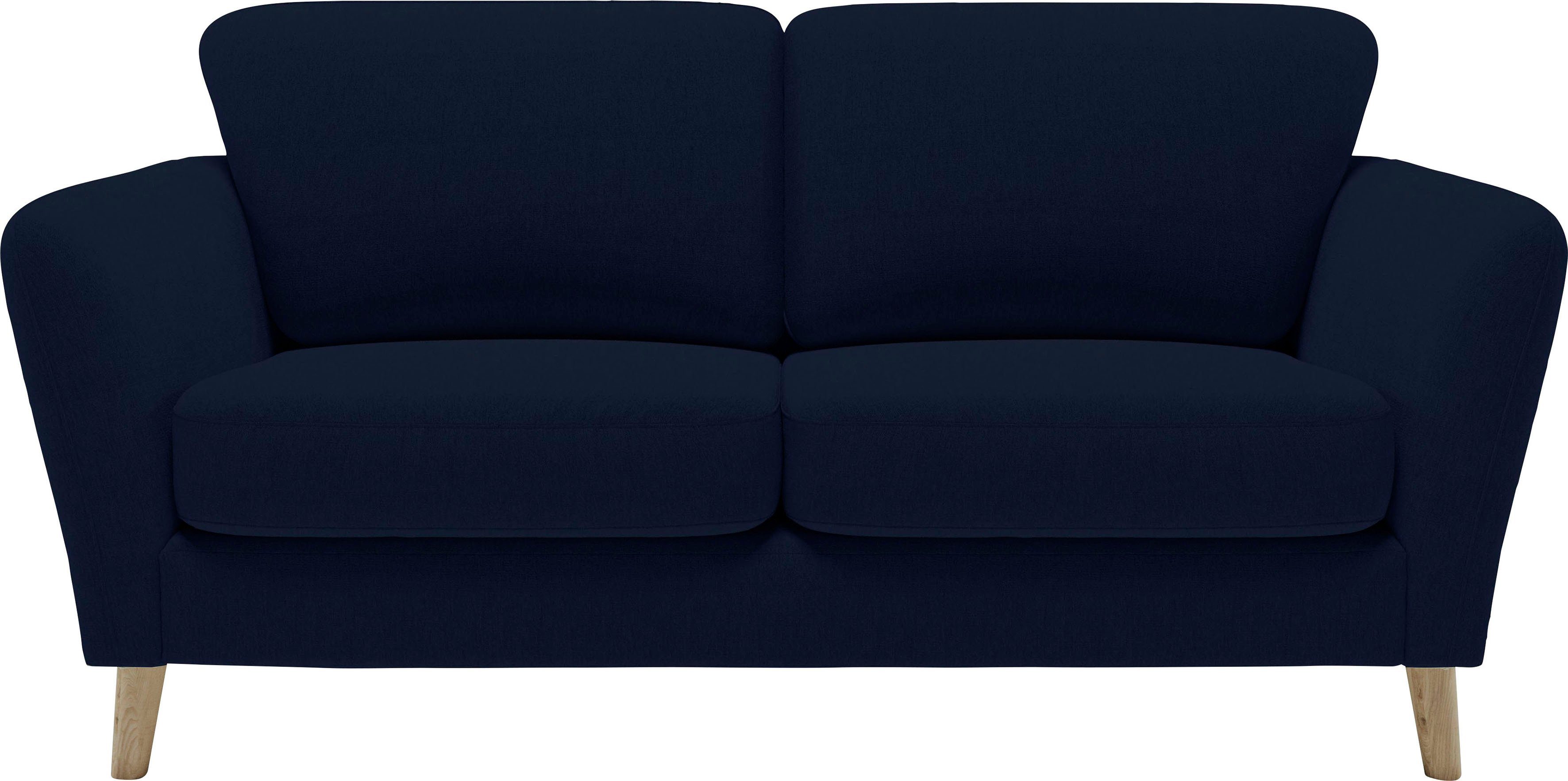 Home affaire 2-zitsbank MARSEILLE compact bank 170 cm, cord, vlakke weefsel, structuur, geweven stof