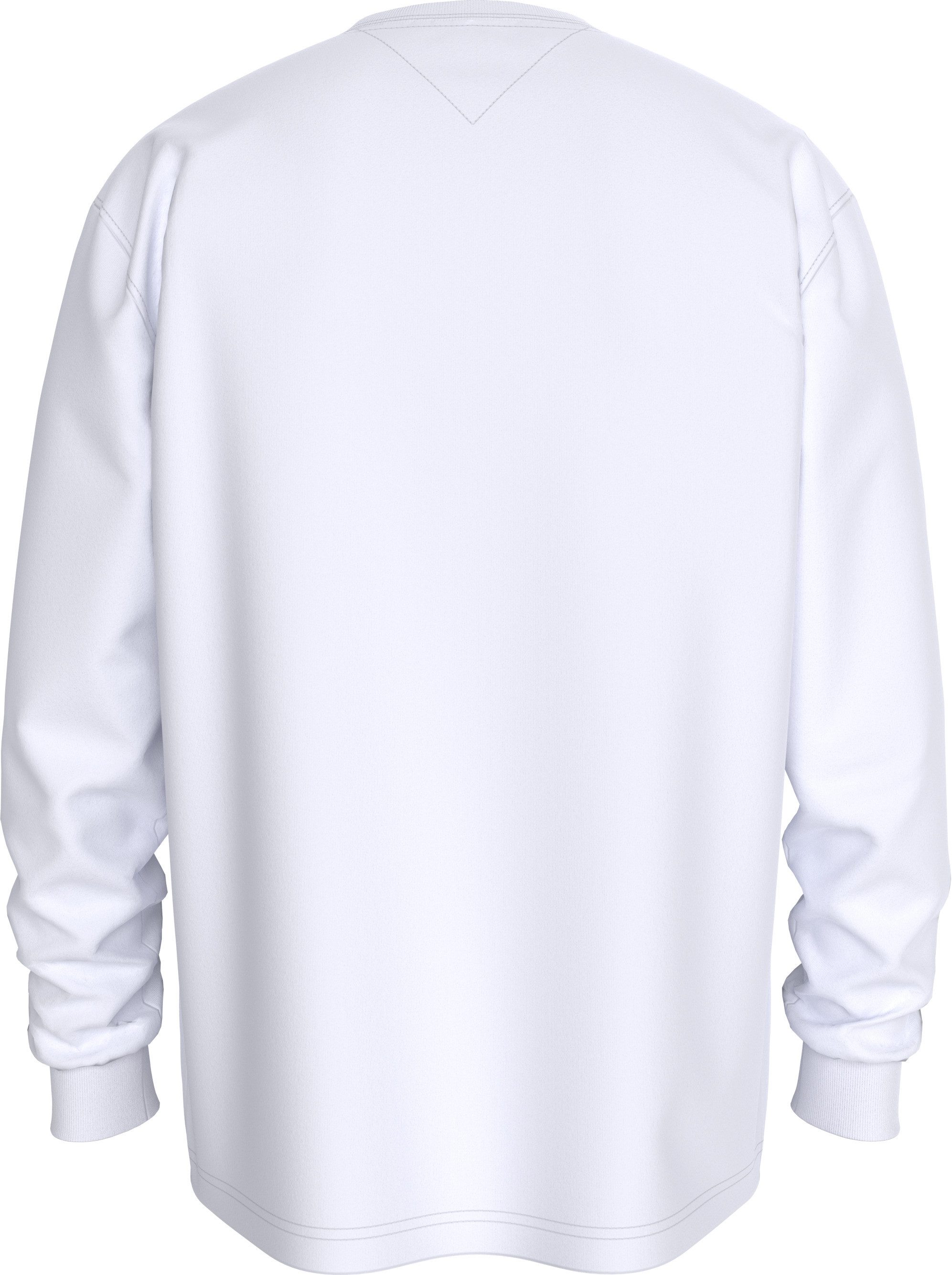 TOMMY JEANS Shirt met lange mouwen TJM REG BADGE LS TEE met borduursel